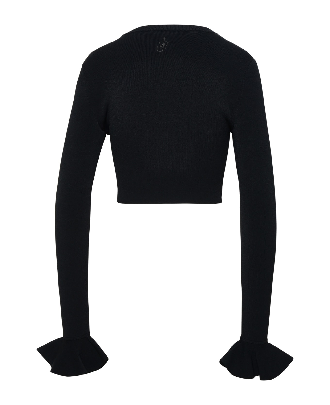 J.W. Anderson Black Viscose Blend Sweater - Black