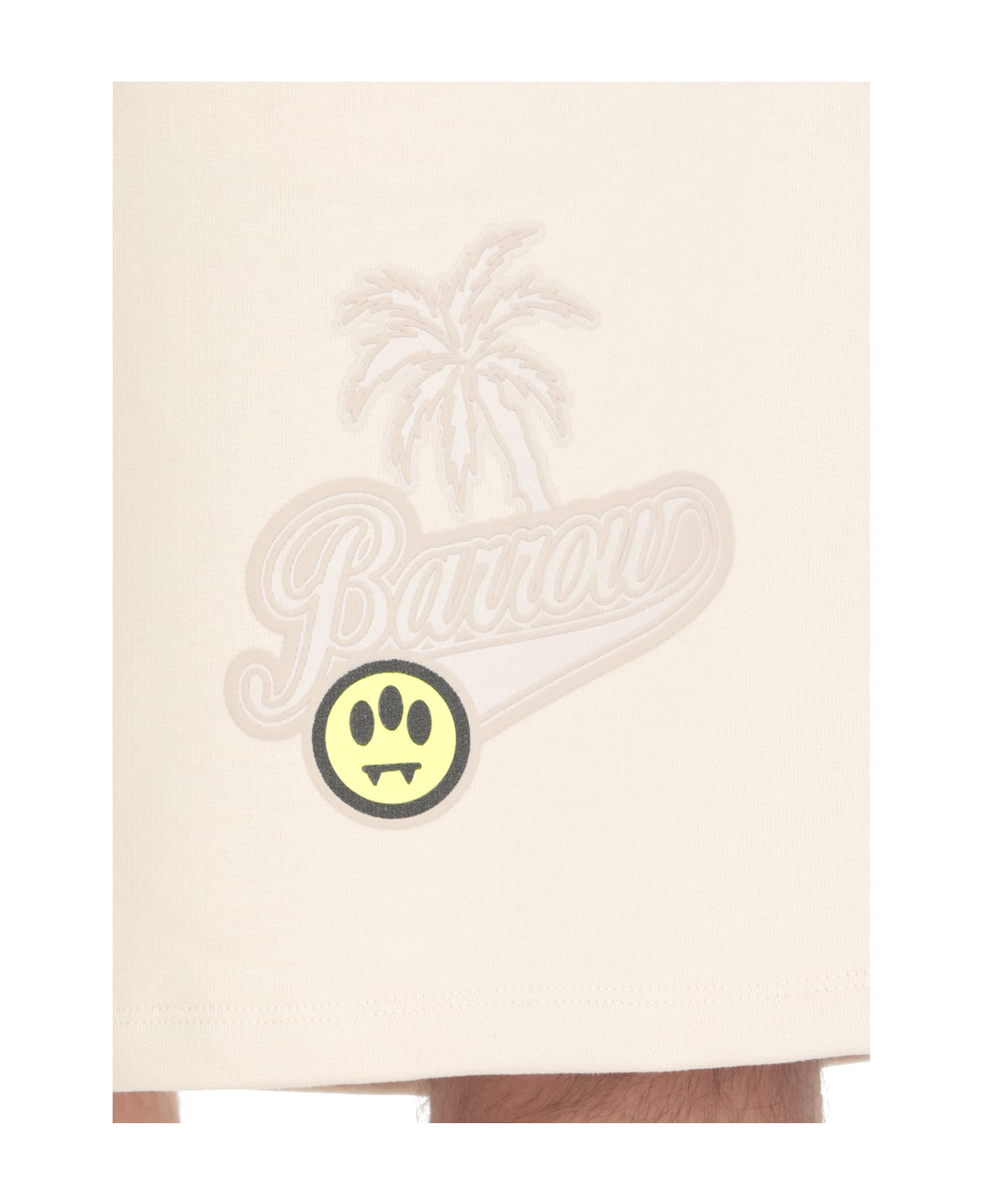 Barrow Bermuda With Logo - Beige ショートパンツ