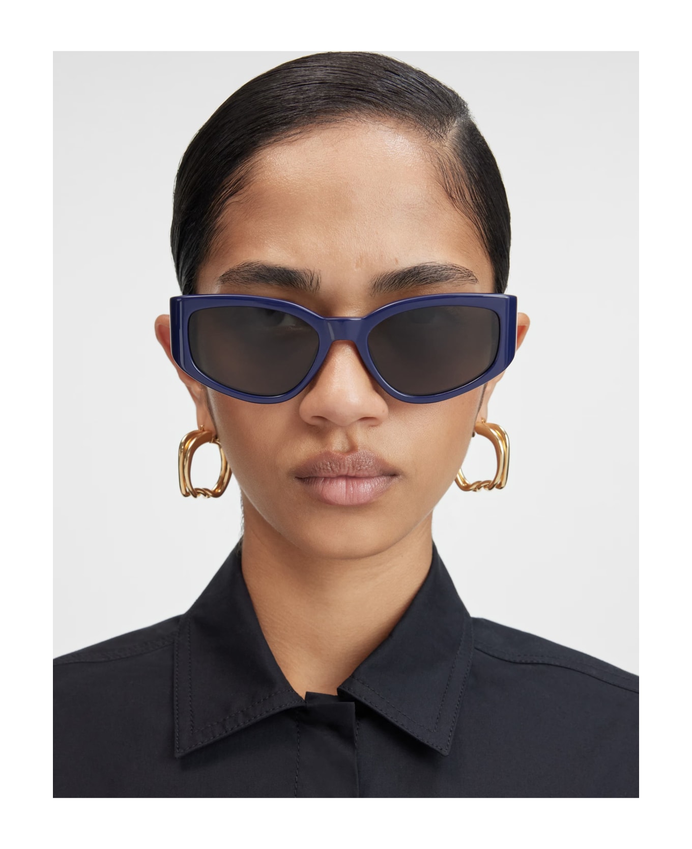 Jacquemus Gala - Navy Sunglasses - navy blue