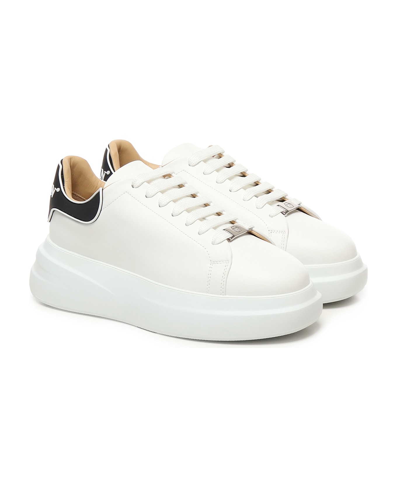 Philipp Plein Megastar Low Top Sneakers - White