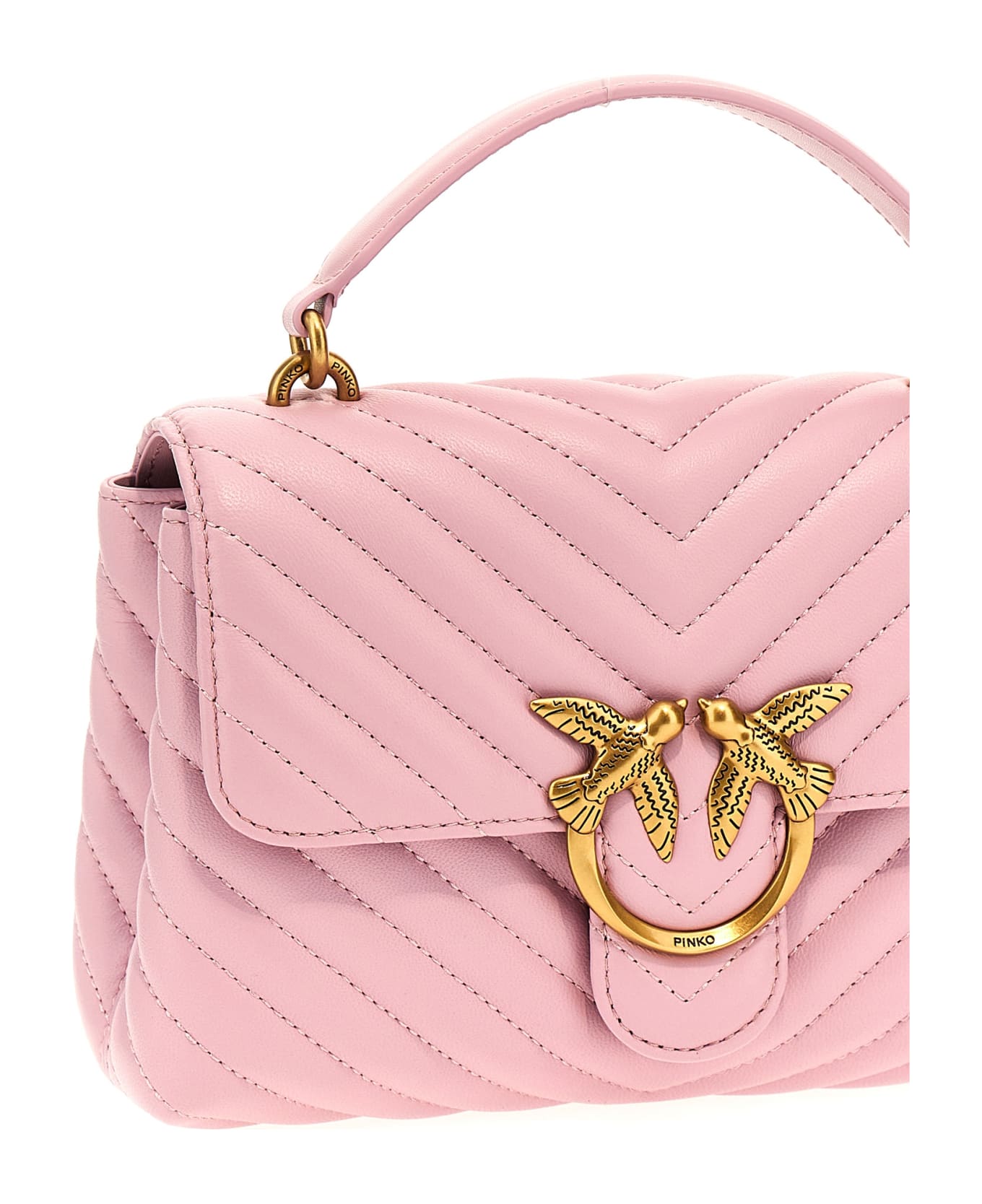 Pinko 'mini Lady Love Bag Puff' Handbag - Purple