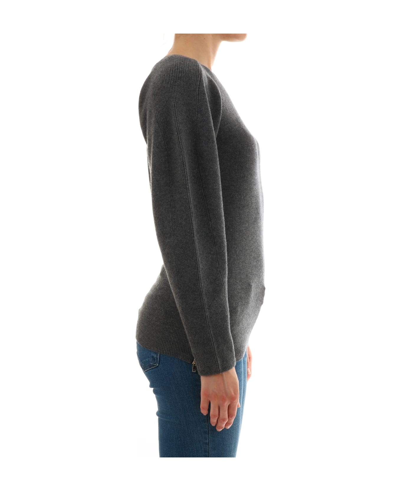 Stella McCartney Gray Wool Sweater - GREY ニットウェア