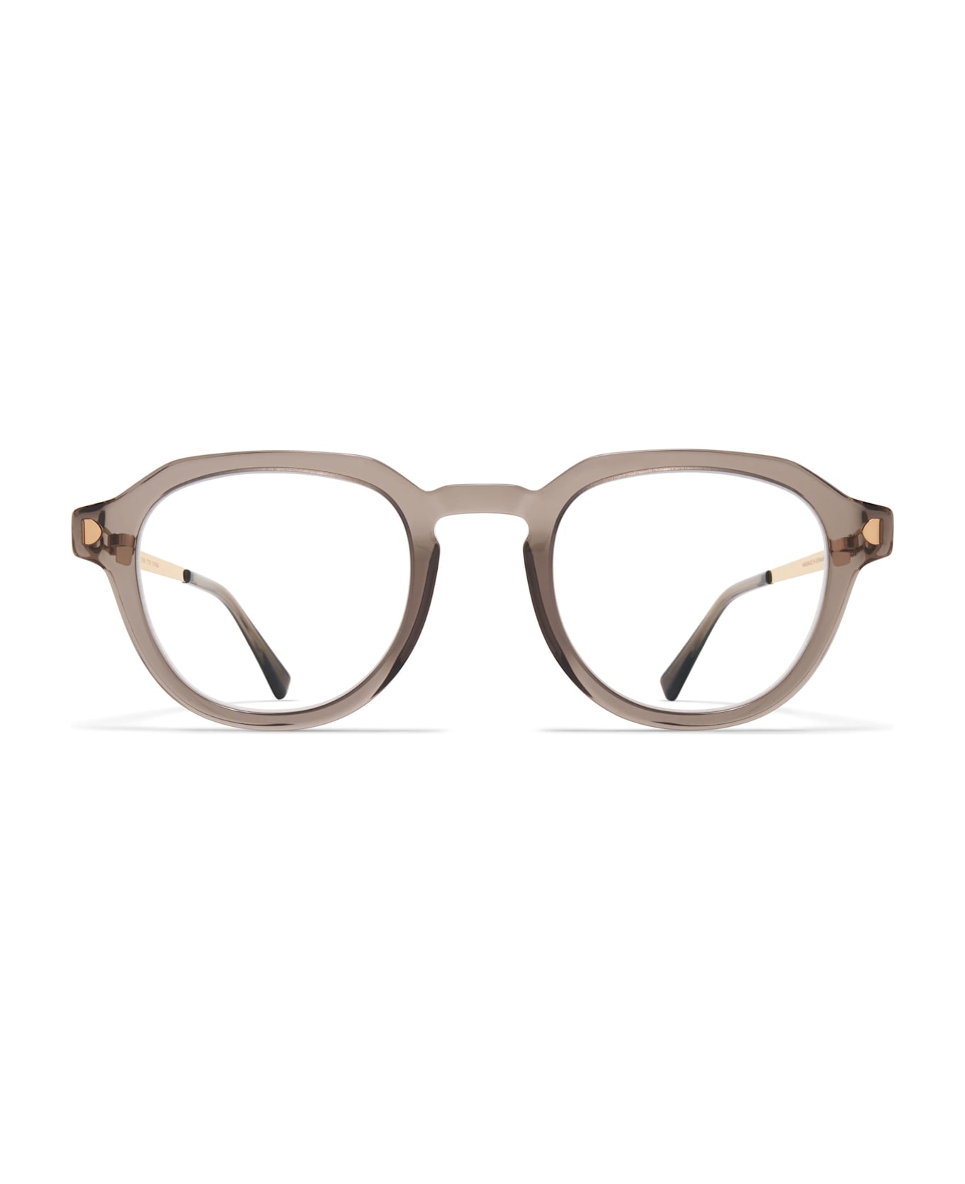 Mykita Elbert - Clear Ash / Champagne Gold Rx Glasses - grey