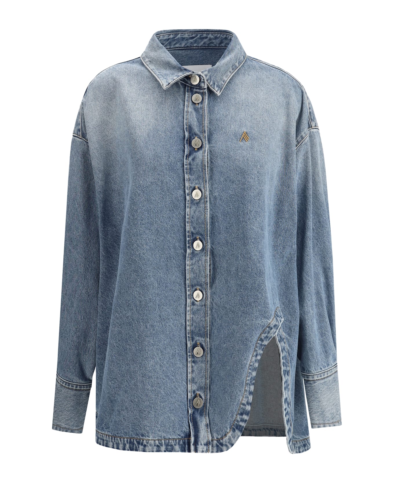 The Attico Denim Shirt - Blue