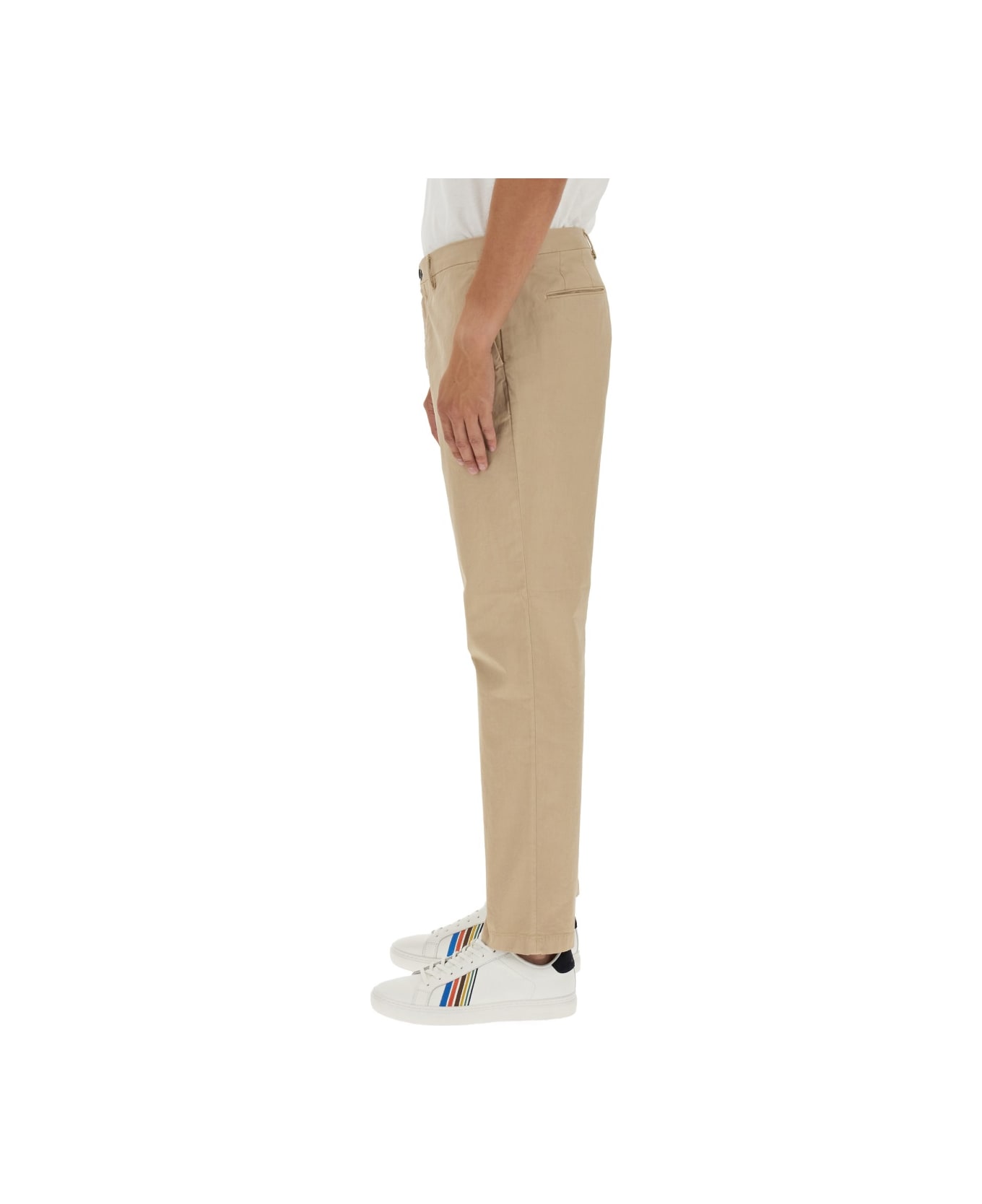 PS by Paul Smith Regular Fit Pants - BEIGE ボトムス