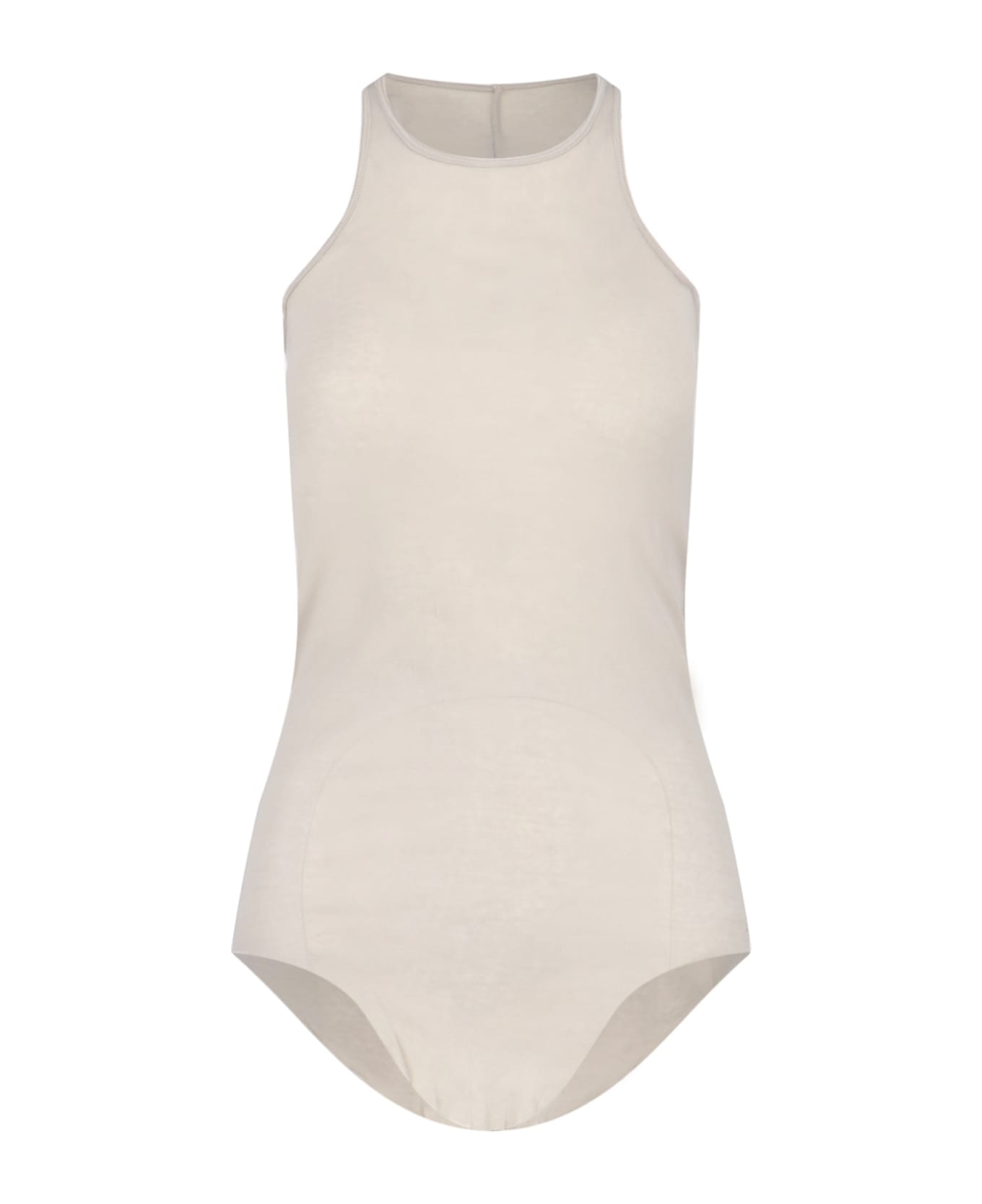 Rick Owens Ribbed Tank Top - Crema