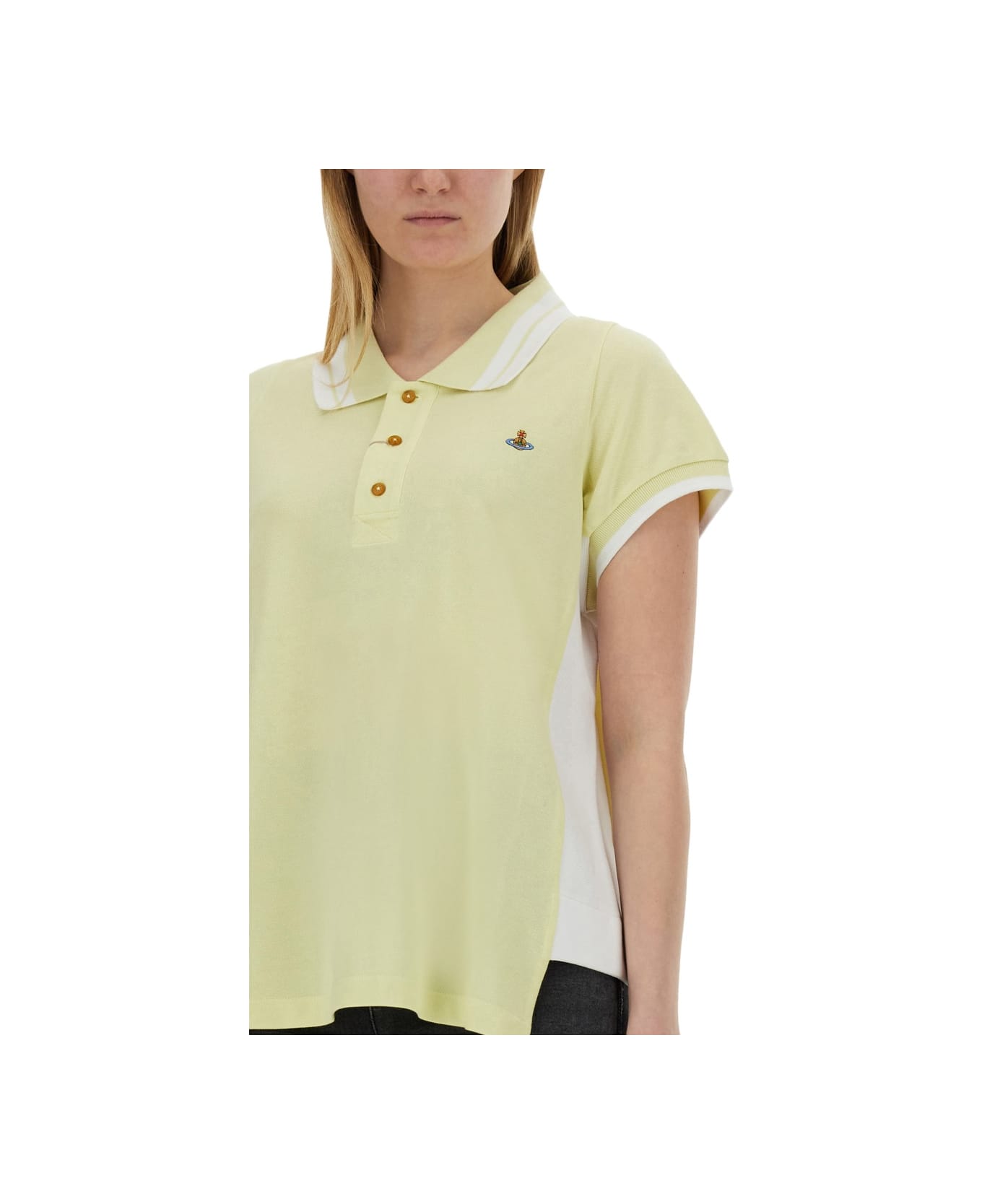 Vivienne Westwood Cotton Polo - YELLOW