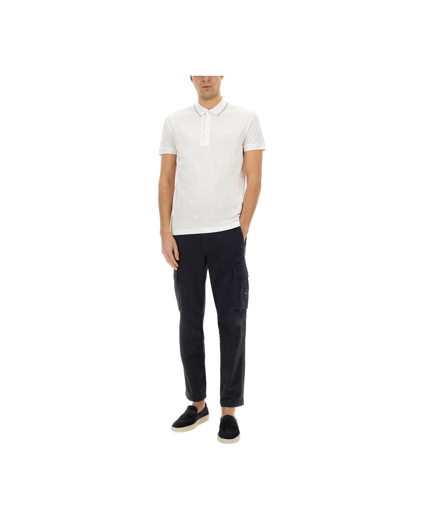 Hugo Boss Polo "paule 4" - WHITE