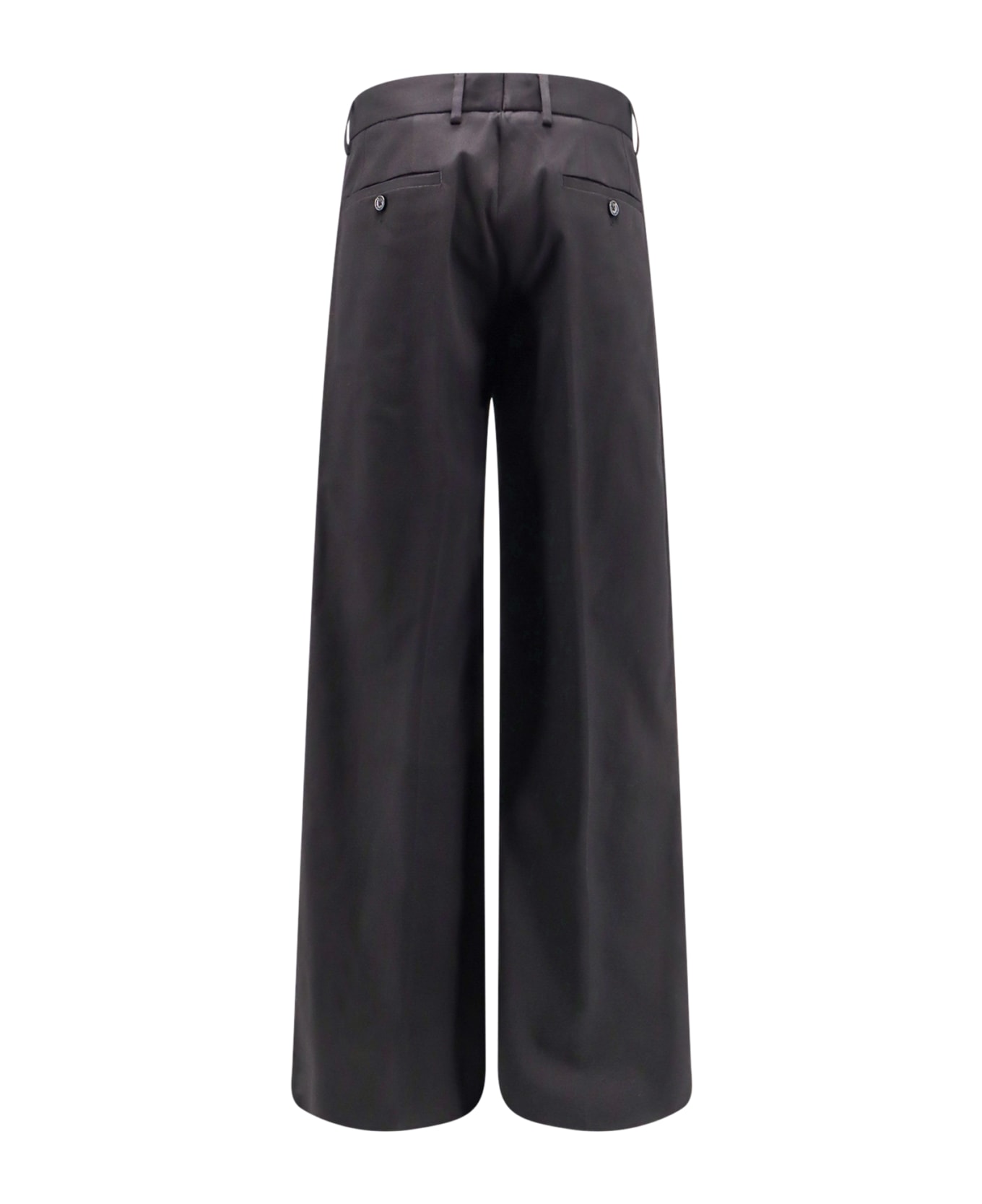 Dolce track & Gabbana Look 72 Pantalone In Drill Di Cotone - Black