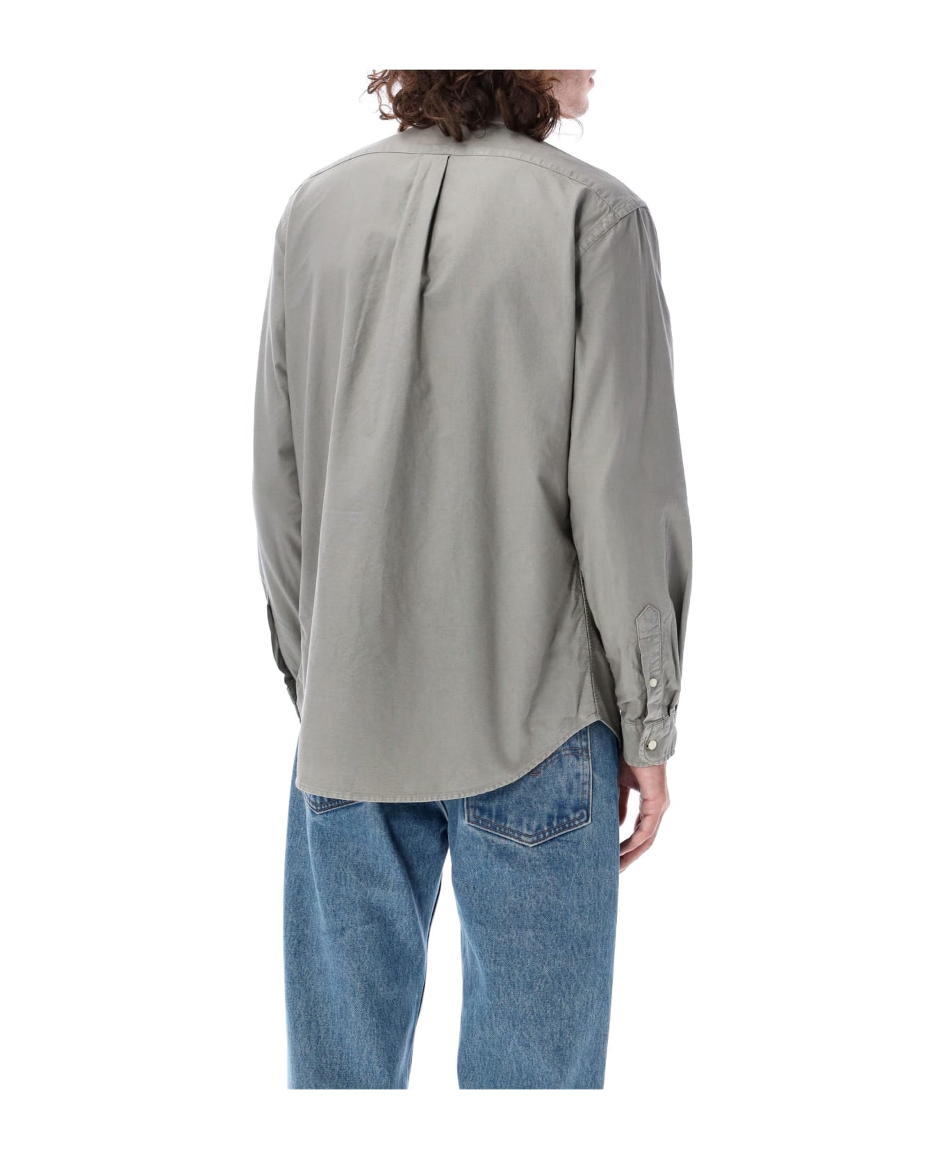 Polo Ralph Lauren Custom-fit Garment Dyed Oxford Shirt - PERFECT GREY