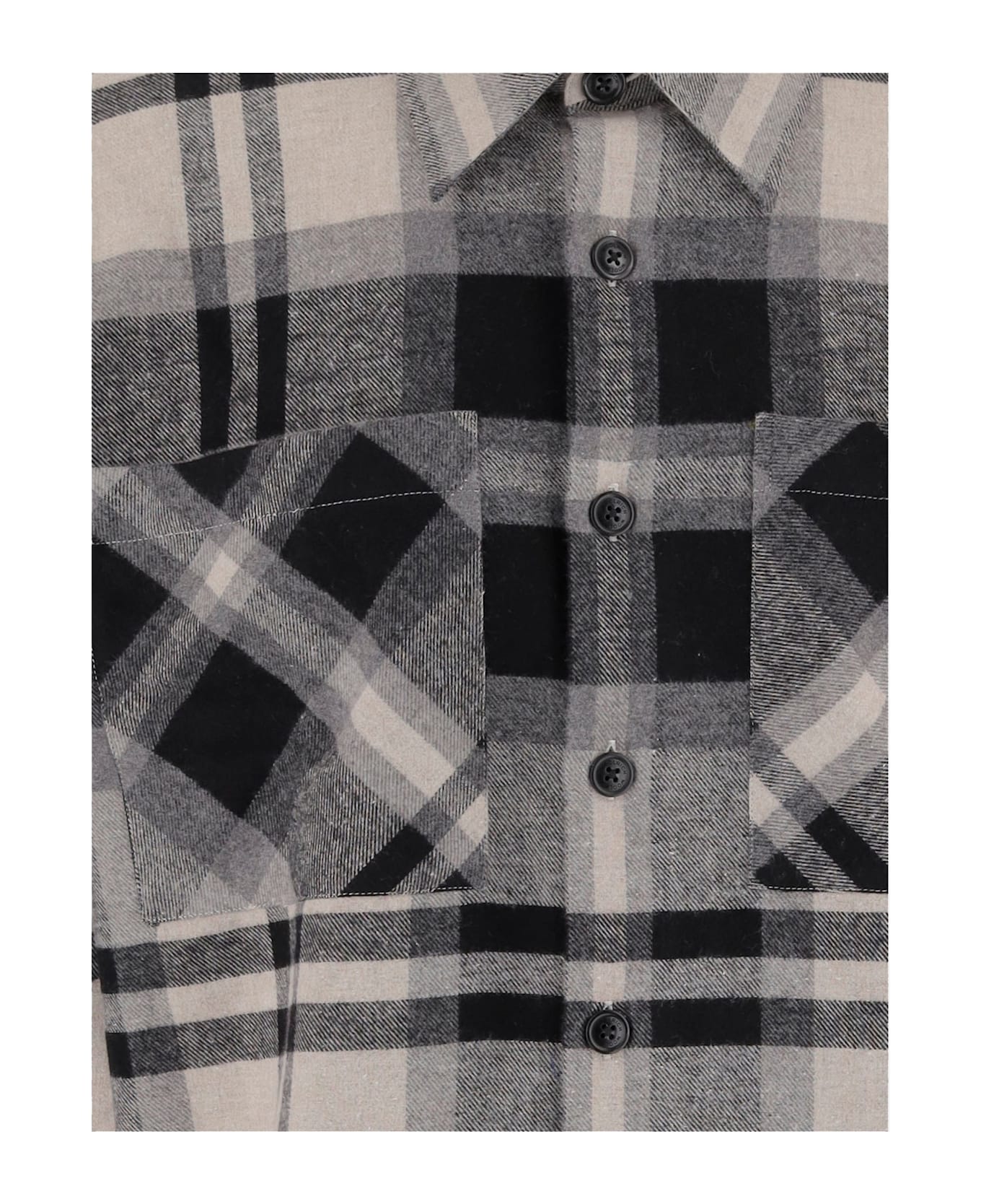 Woolrich Checked Shirt In Cotton Blend By Todd Snyder - Red