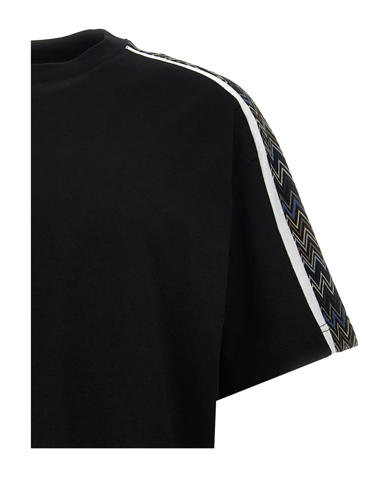 Missoni 'zig Zag' T-shirt - Black  