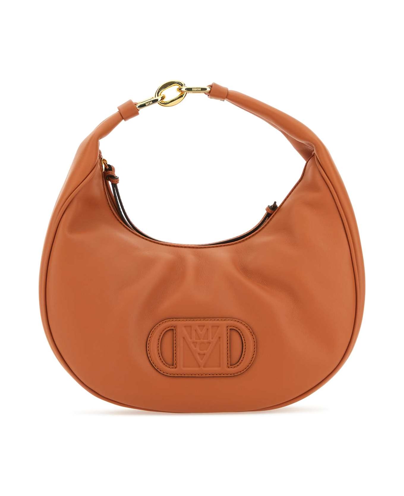 MCM Caramel Nappa Leather Mode Travia Handbag - CO トートバッグ