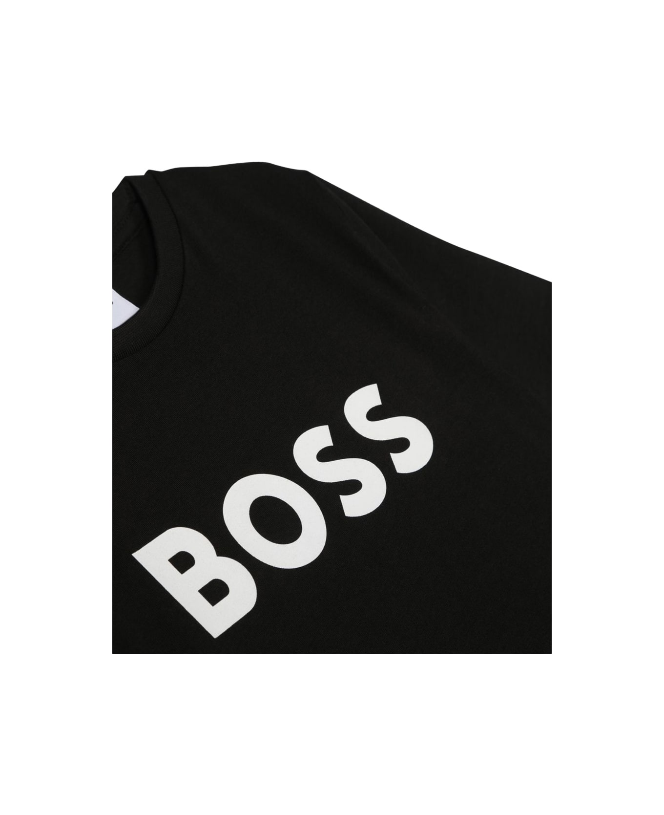 Hugo Boss T-shirt Logo - BLACK