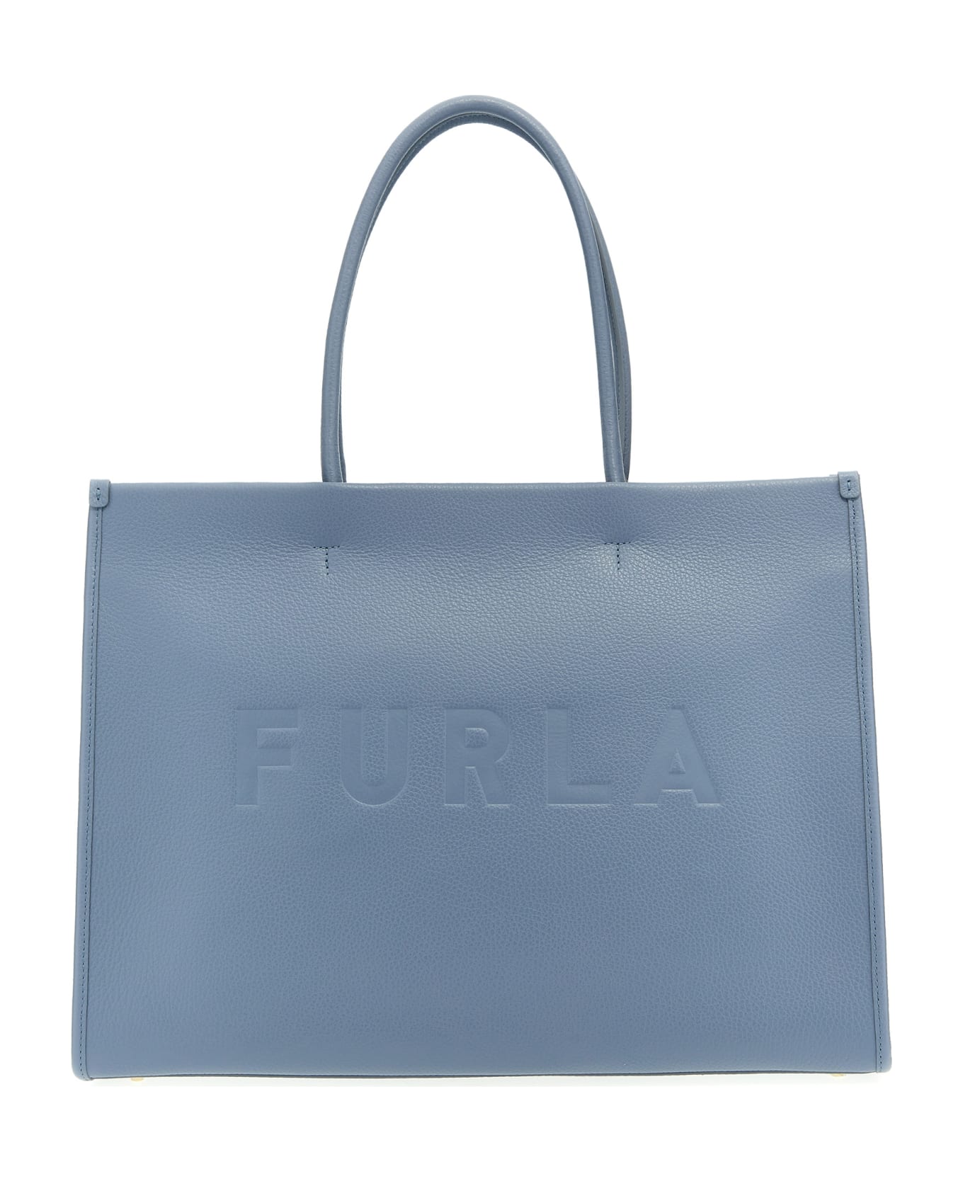 Furla 'opportunity L' Shopping Bag - Light Blue トートバッグ