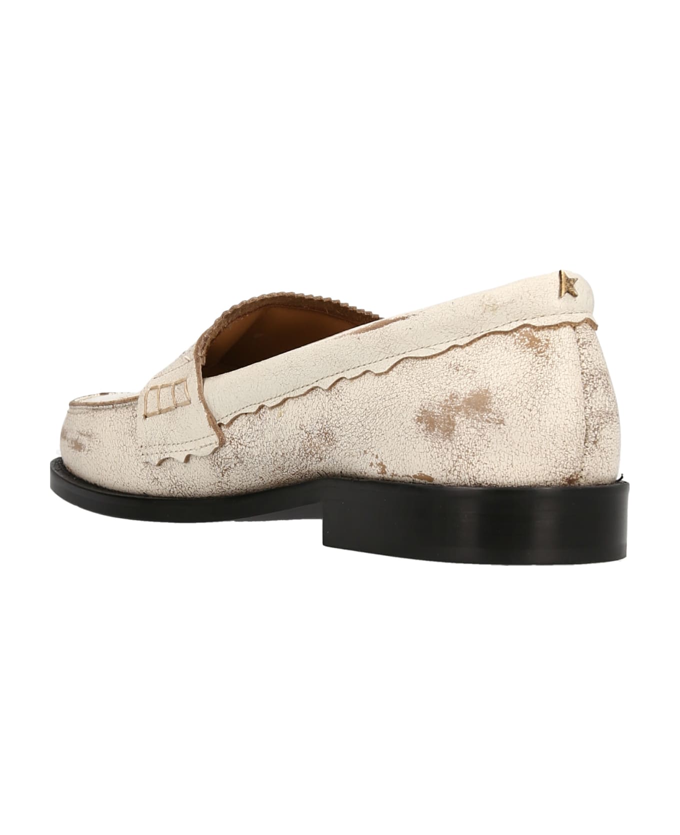 Golden Goose 'jerry  Loafers - Beige