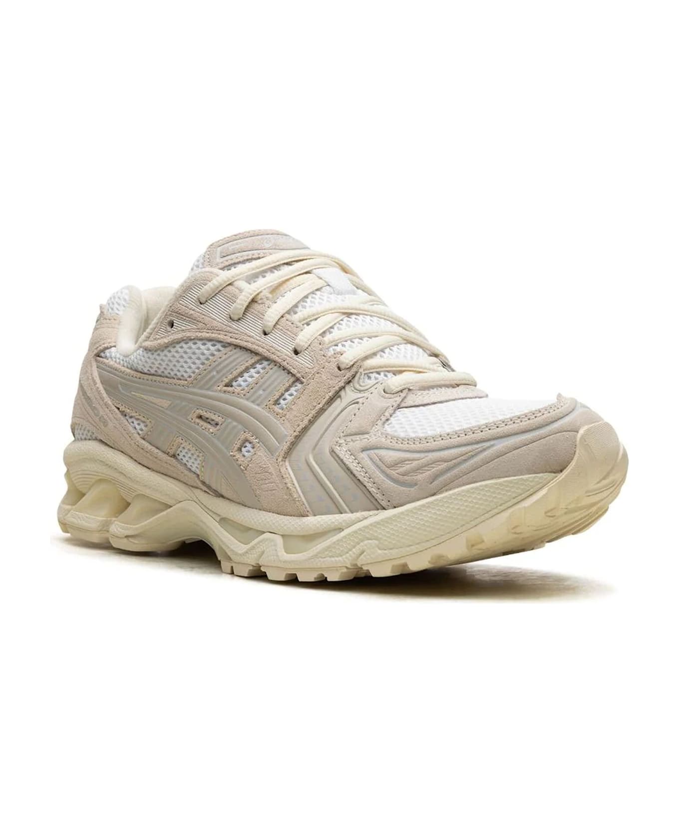 Asics Two-tone Mesh And Suede Gel-kayano 14 Sneakers - WHITESMOKEGREY