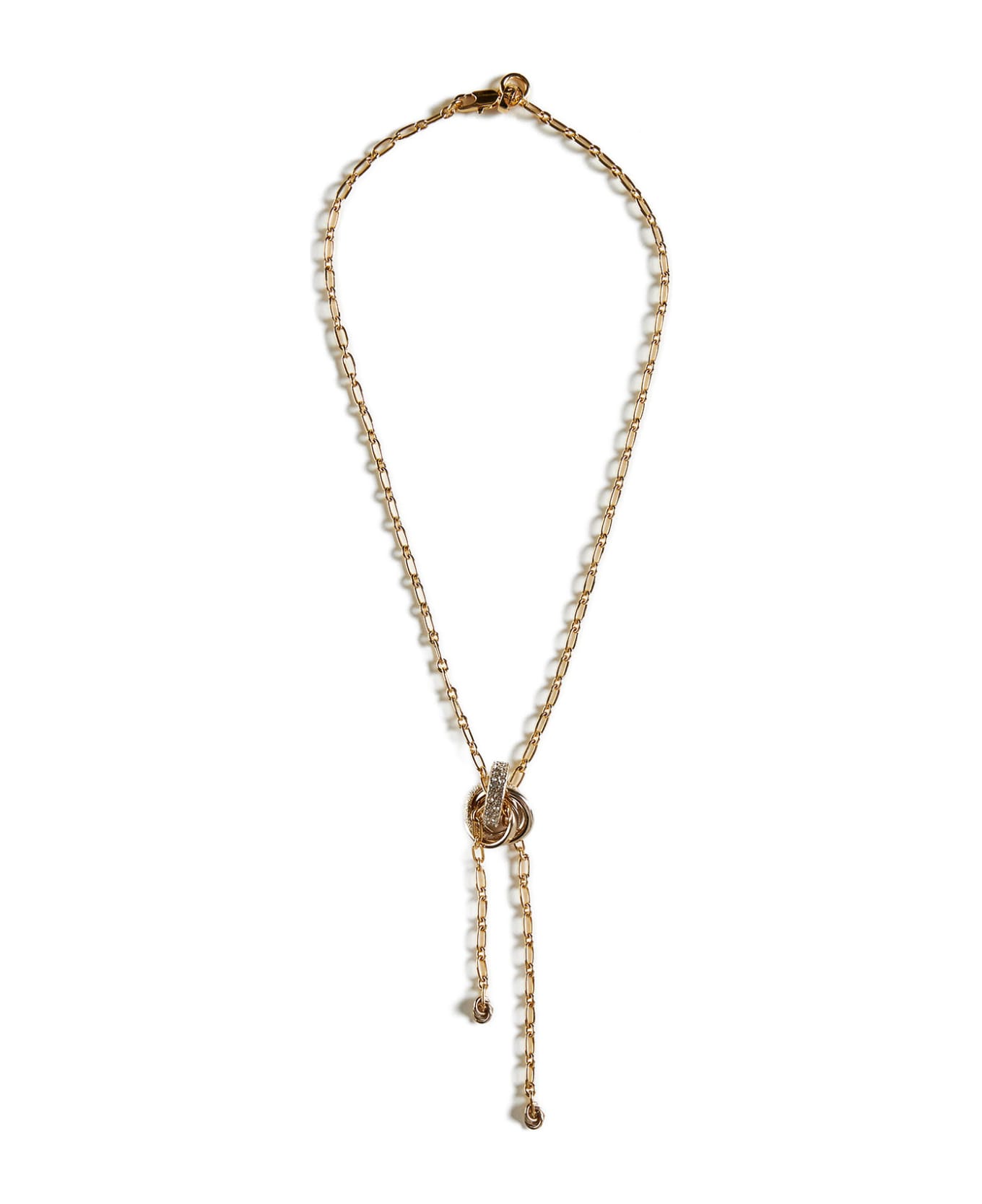 Lanvin Necklace - Gold crystal ネックレス