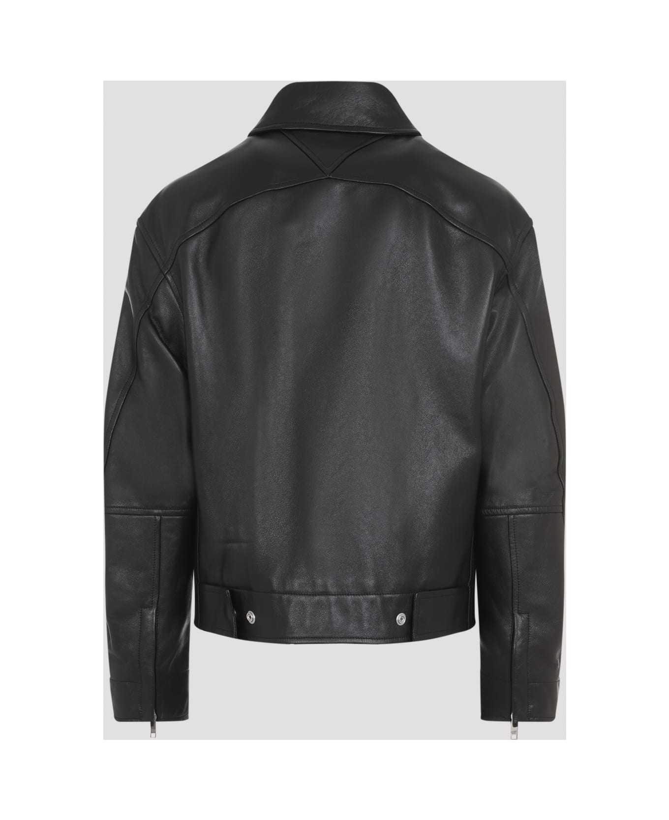 Bottega Veneta Leather Jacket - Black