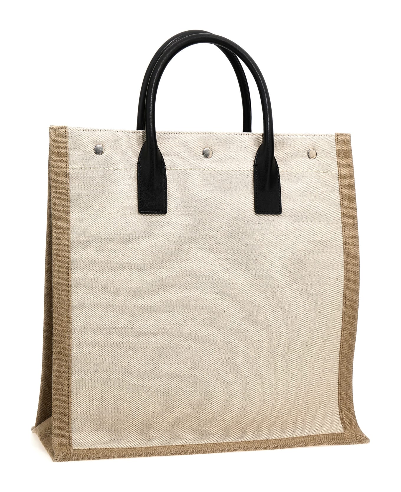 Saint Laurent Rive Gauche Shoulder Bag - Beige
