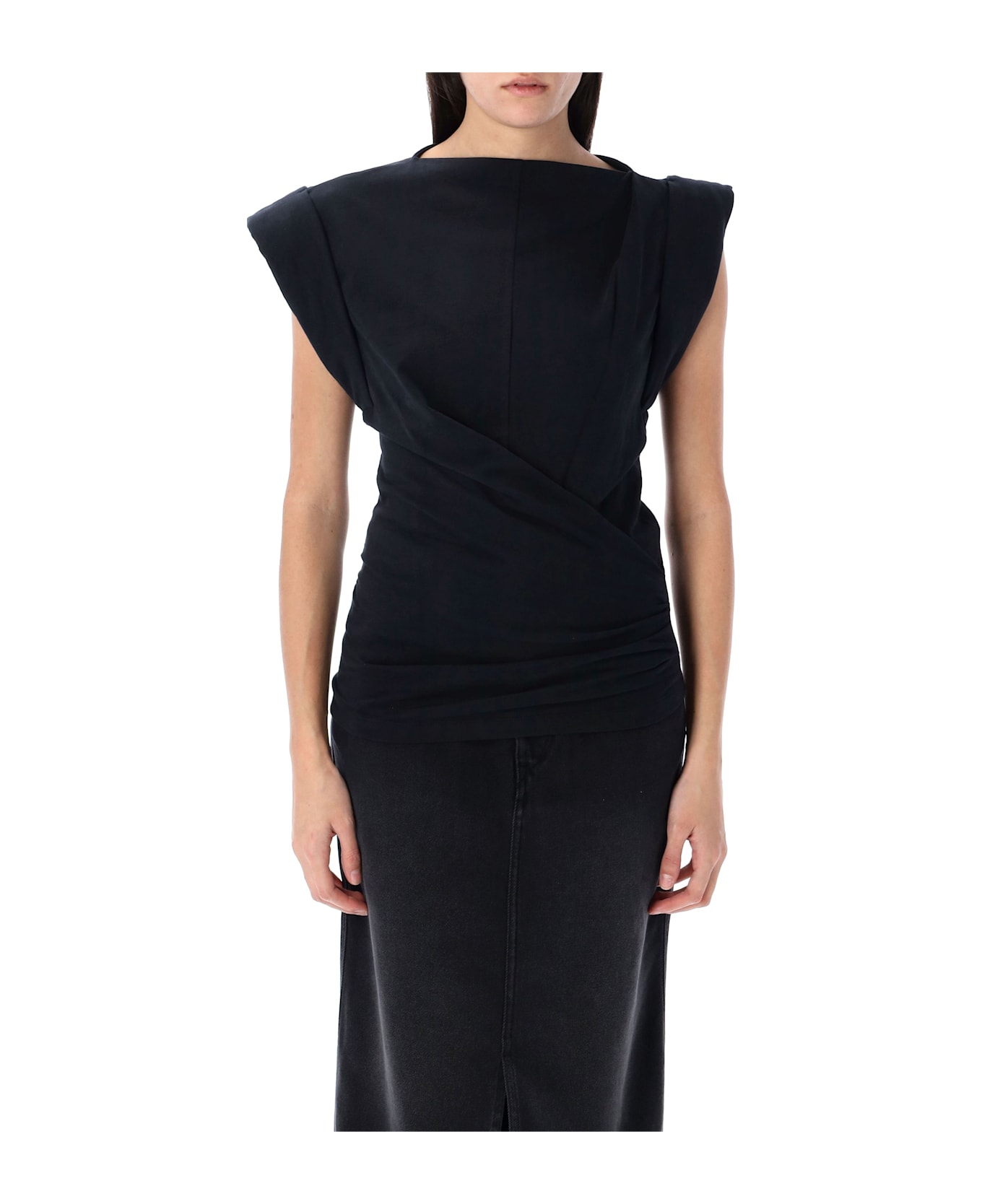 Isabel Marant Maisan T-shirt - Bk Black