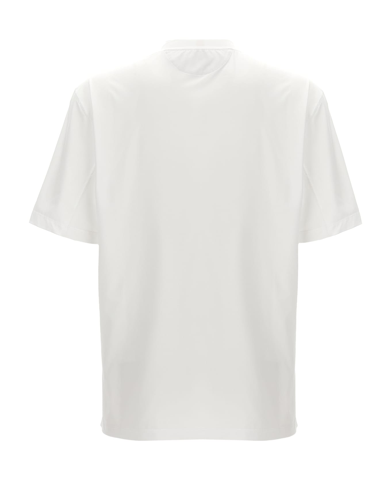 Brunello Cucinelli Logo Patch T-shirt - White