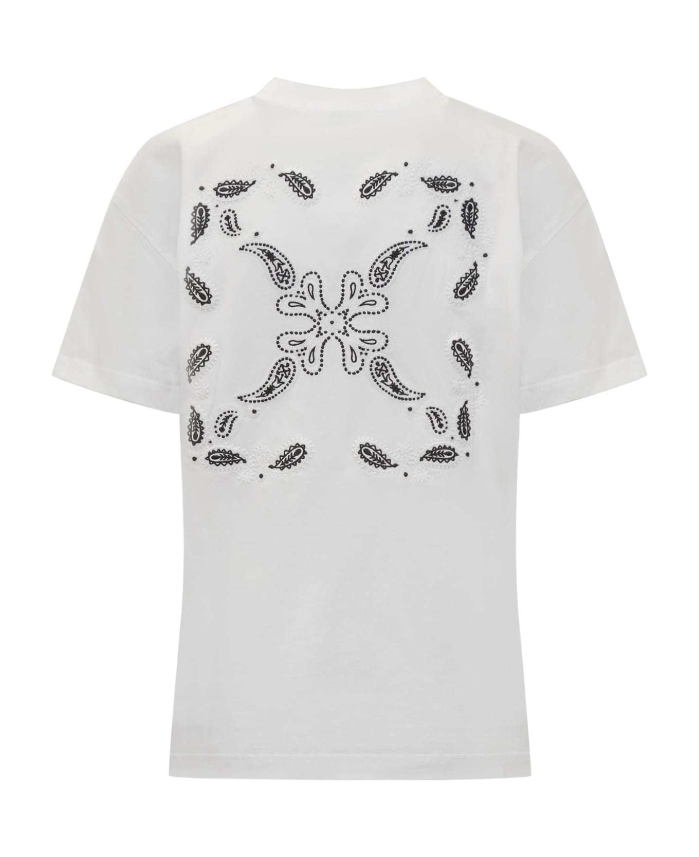 Off-White Arrow Bandana Cotton T-shirt - White Tシャツ