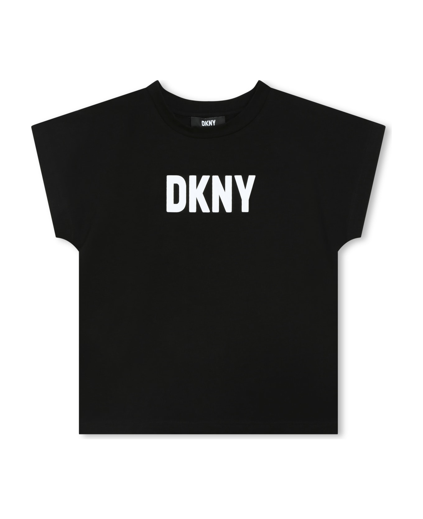 DKNY T-shirt With Print - Black Tシャツ＆ポロシャツ