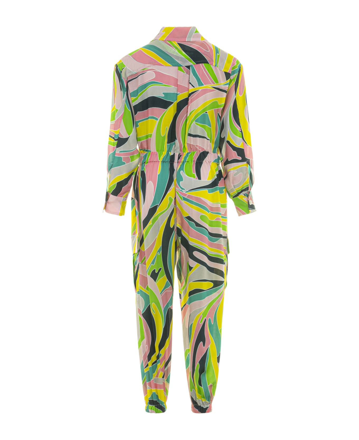 Emilio Pucci Jumpsuit With Print - Multicolor