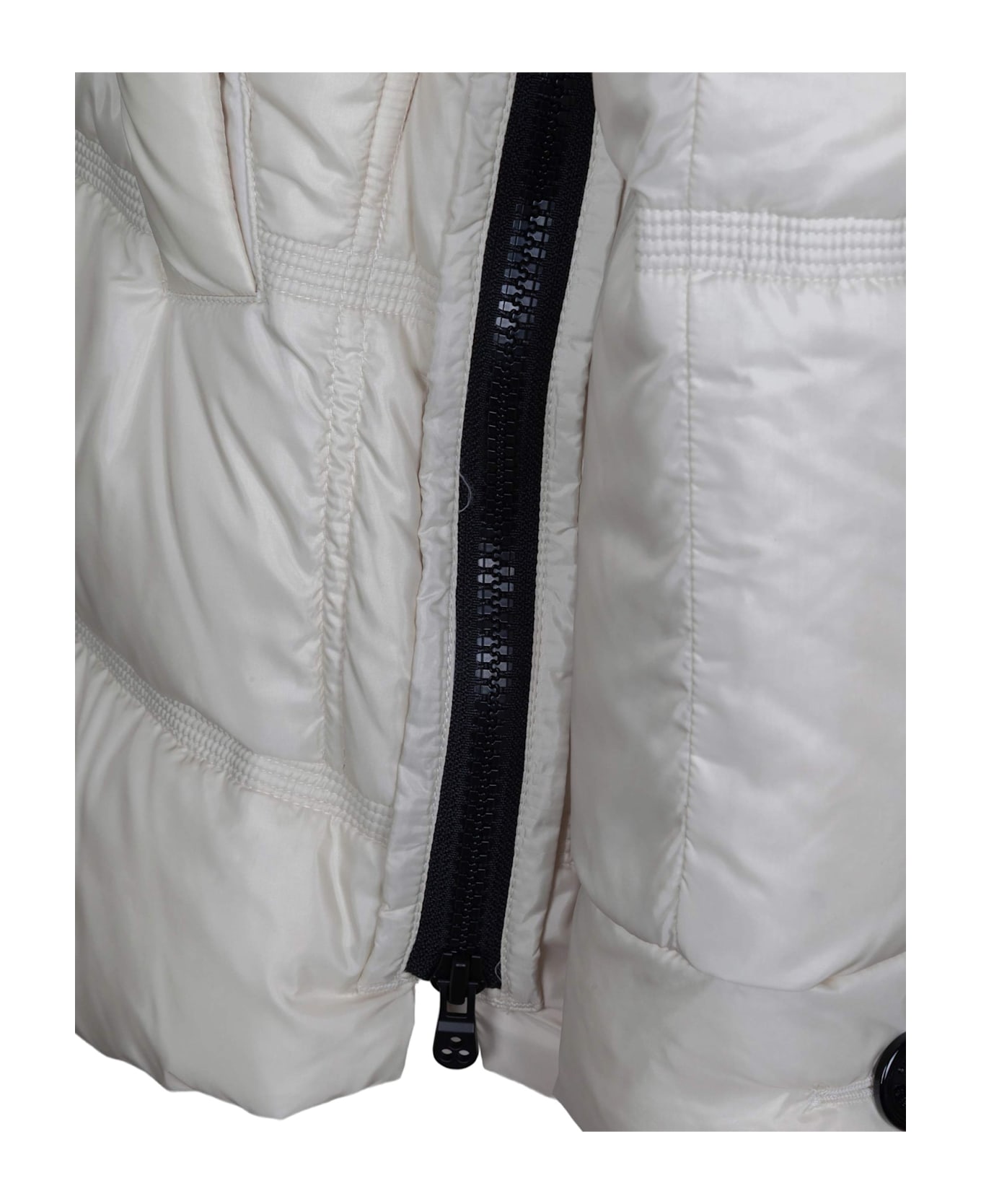 Peuterey Takan Quilted Jacket Mqn 04 In Recycled Polyester, Cream Color - Cream ジャケット