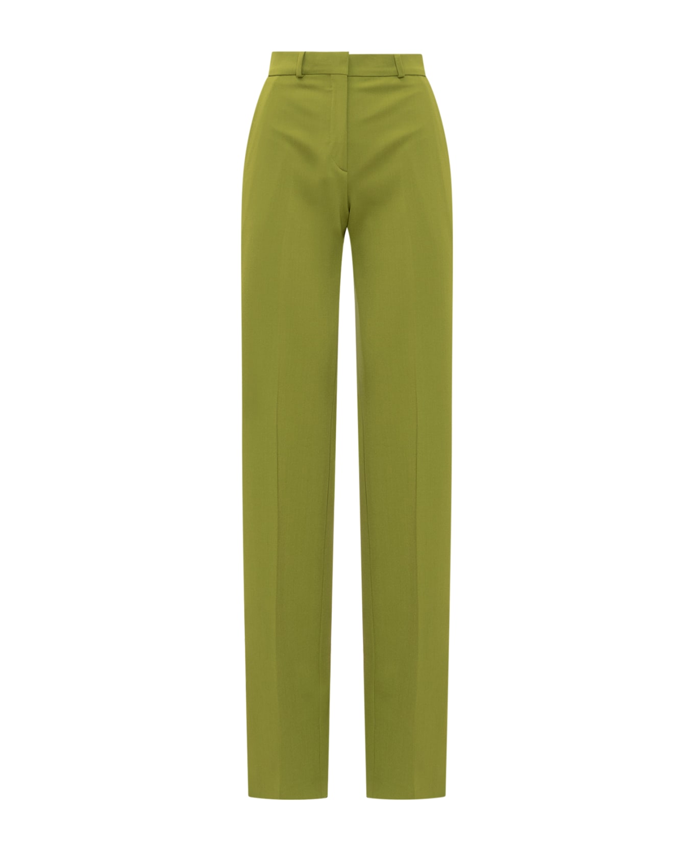 Del Core Cigarette Trousers - BRIGHT GRASS