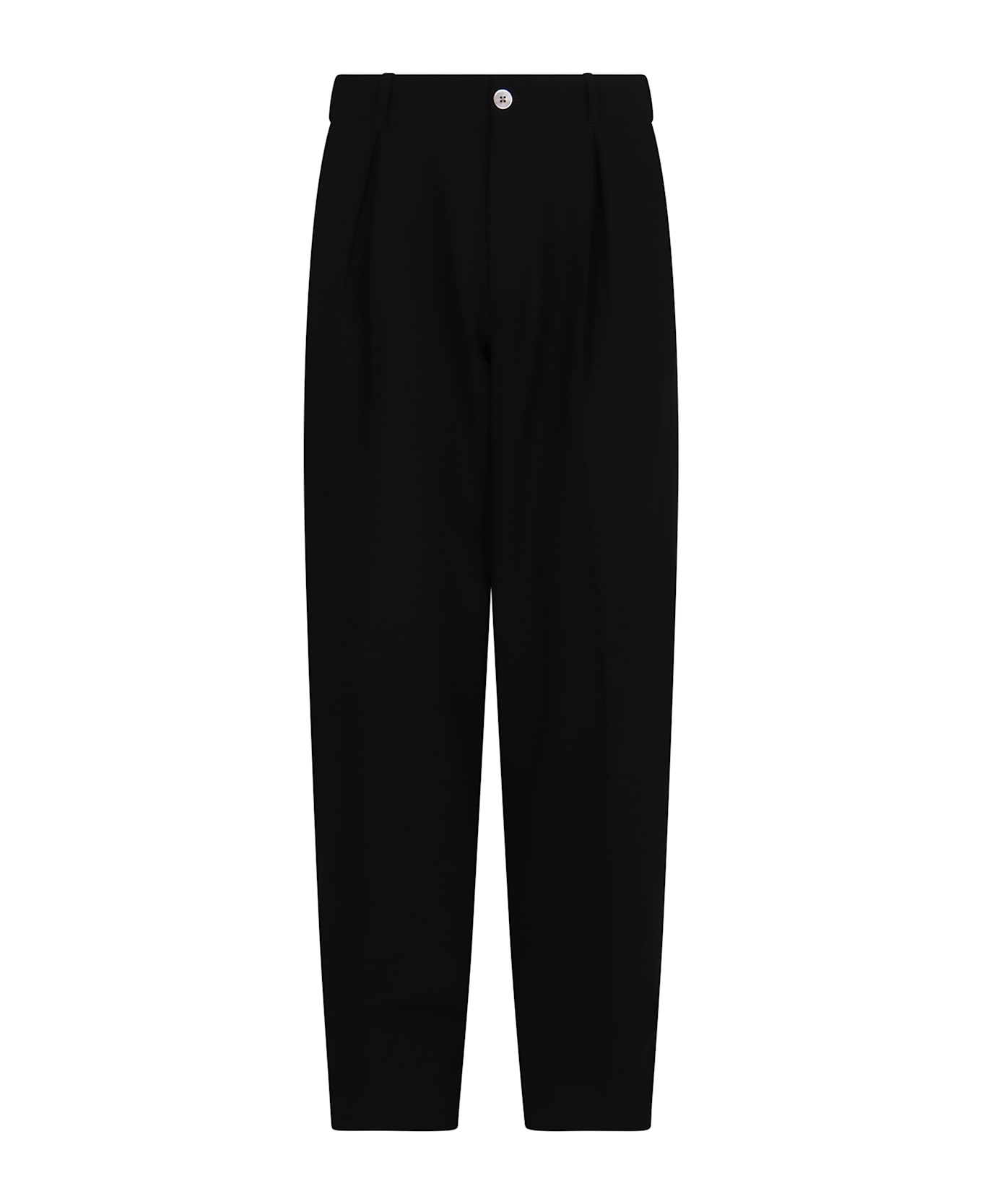 Emporio Armani Technical Fabric Pants - black
