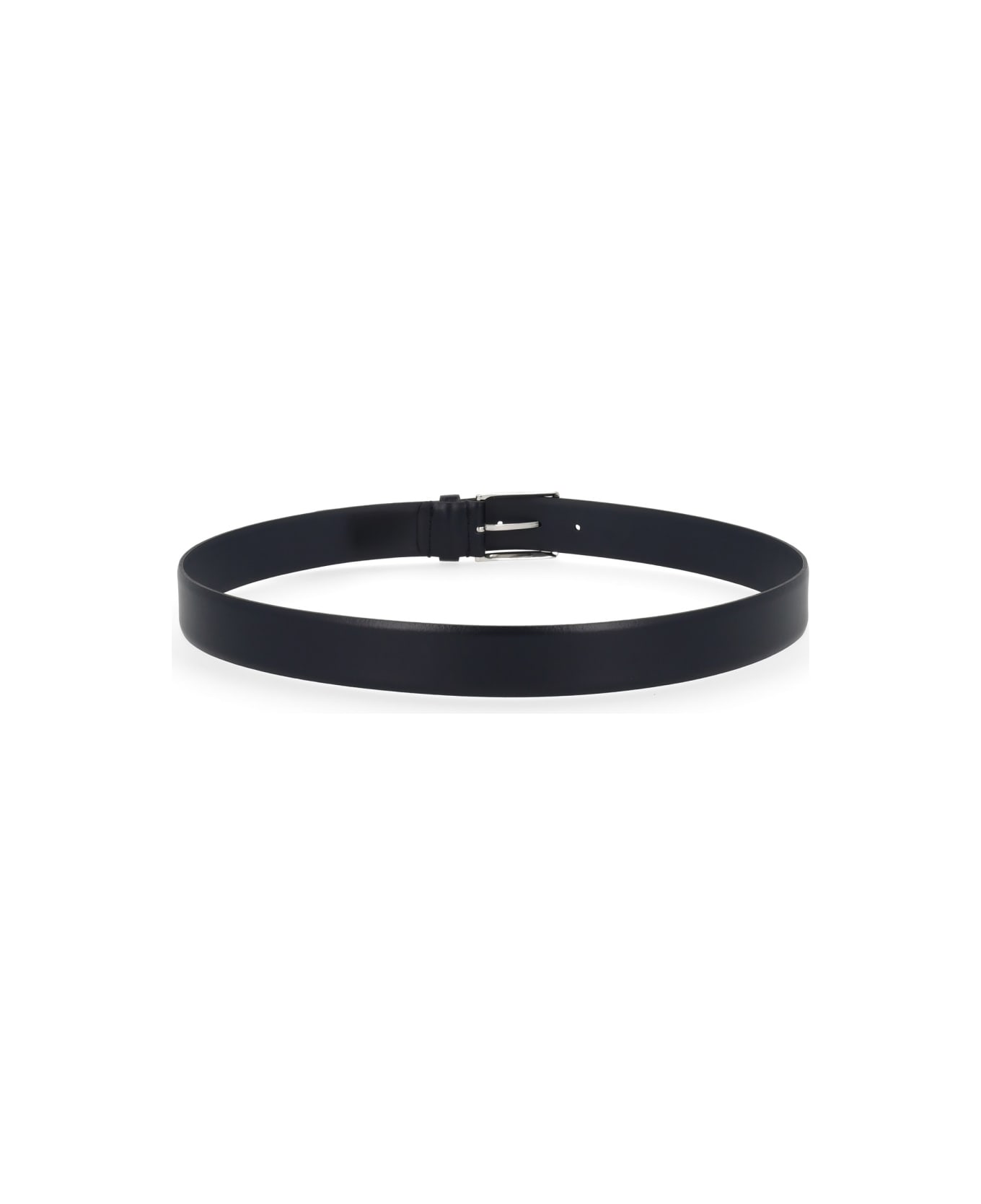 Hugo Boss Belt With Buckle - BLUE