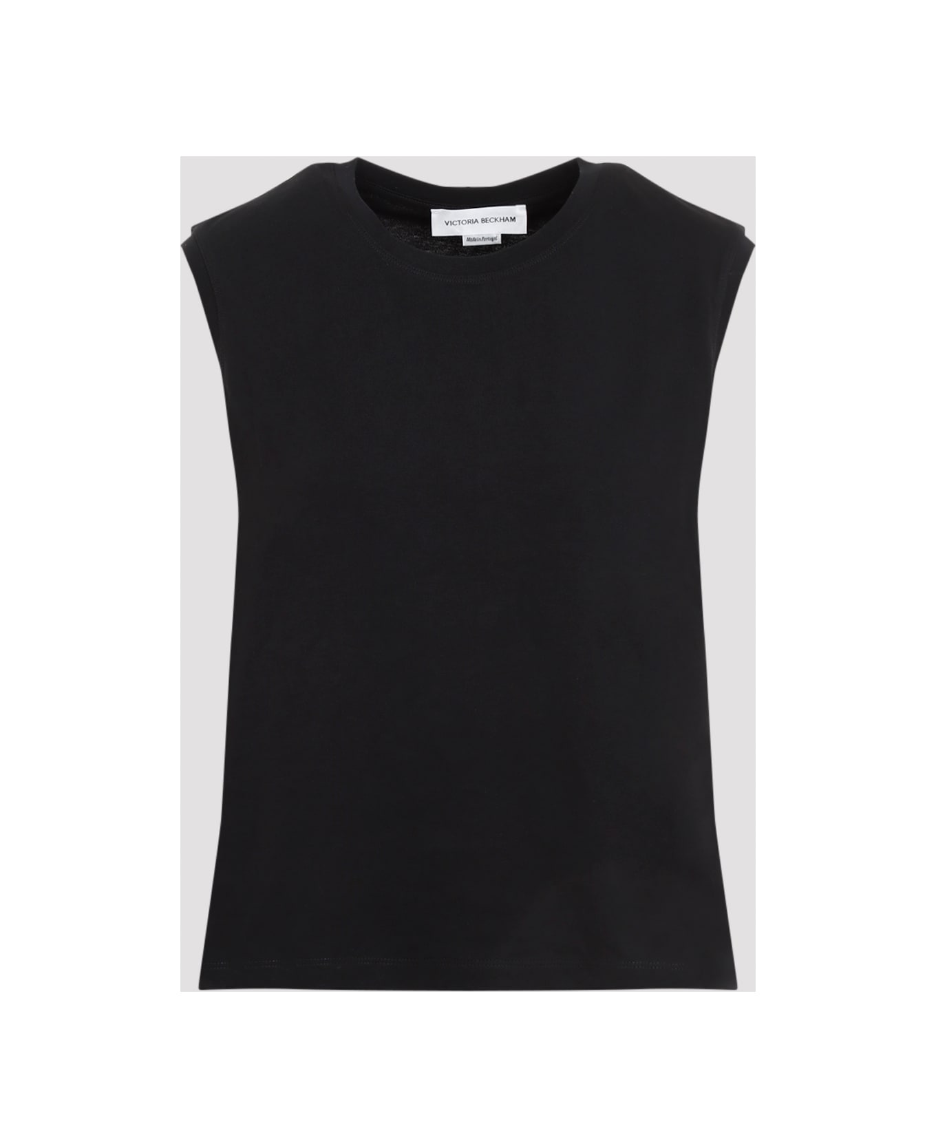 Victoria Beckham Sleeveless T-shirt - Black