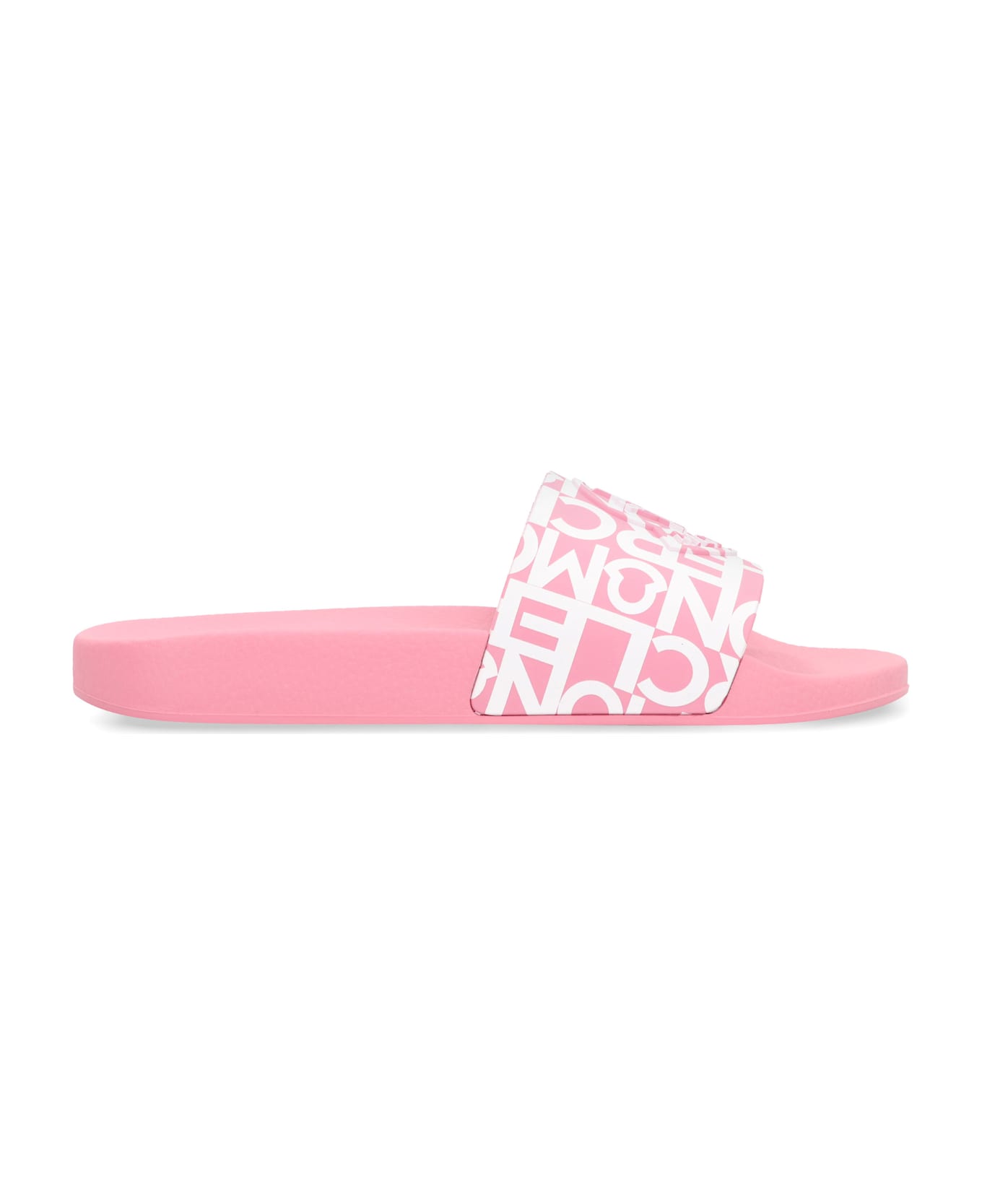 Moncler Jeanne Rubber Slides - Pink