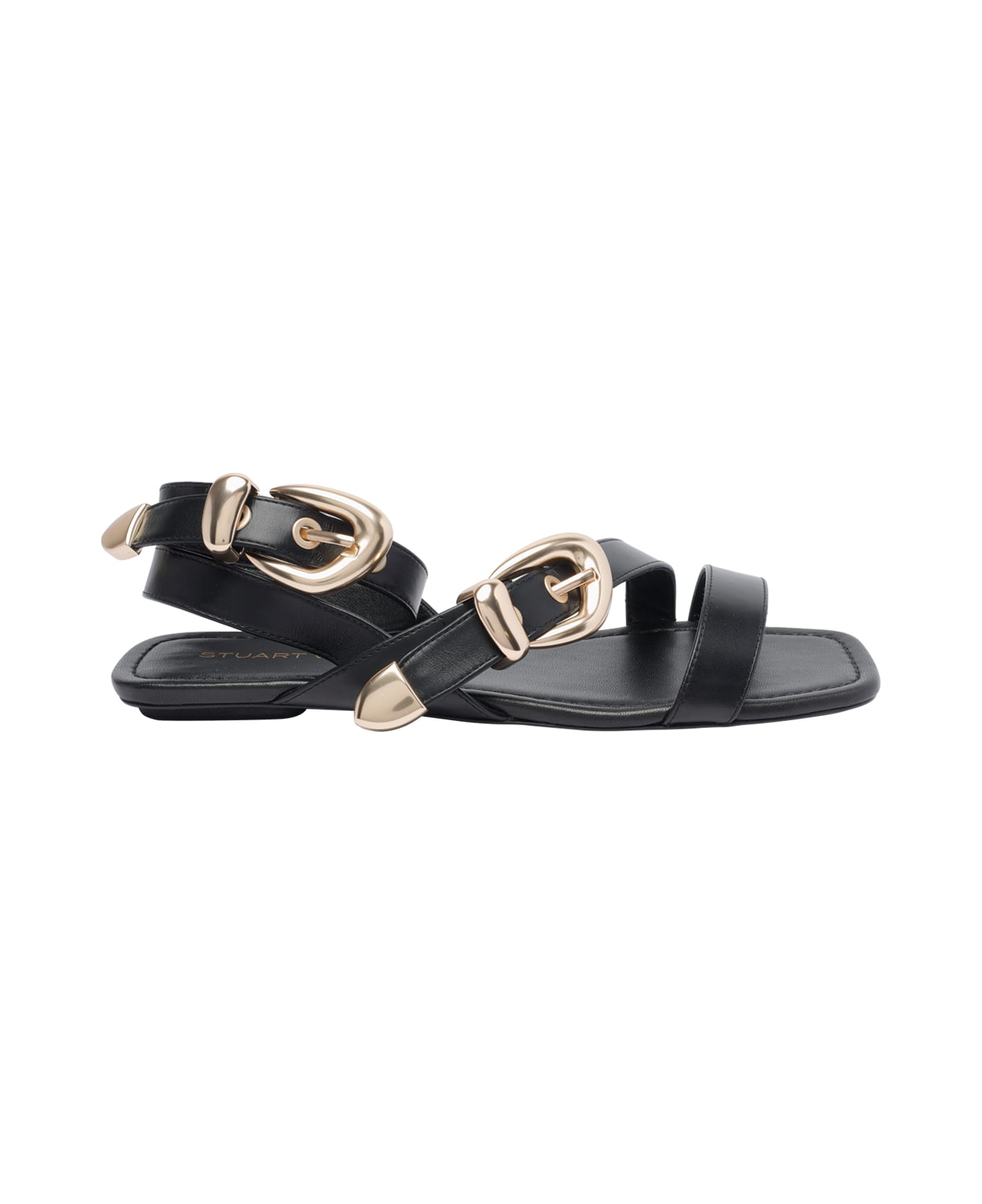 Stuart Weitzman Maven Sandals - Black