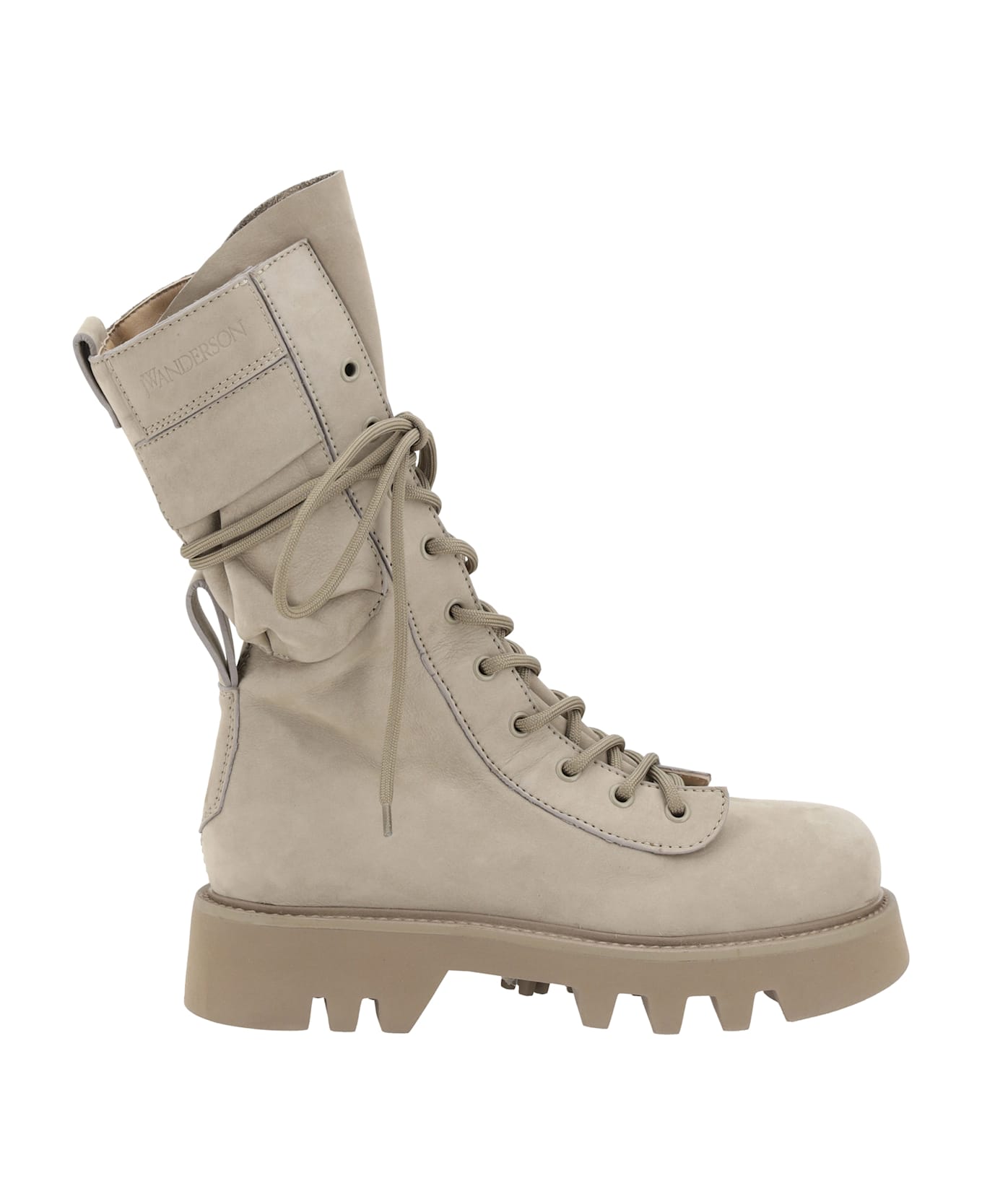 J.W. Anderson Combat Ankle Boots - Taupe
