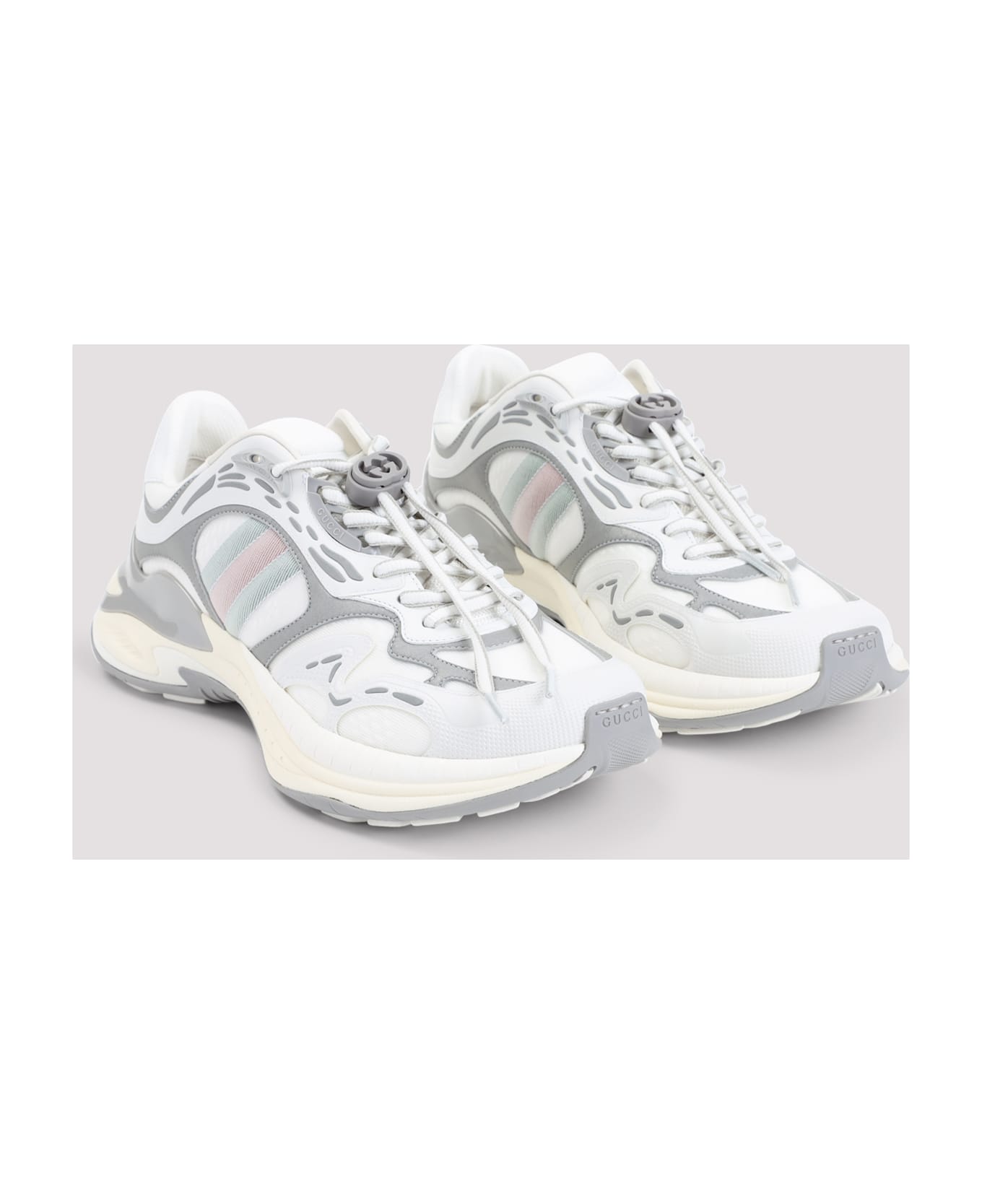 Gucci 2.0 Sneakers - Grigio Verde Rosso Verde