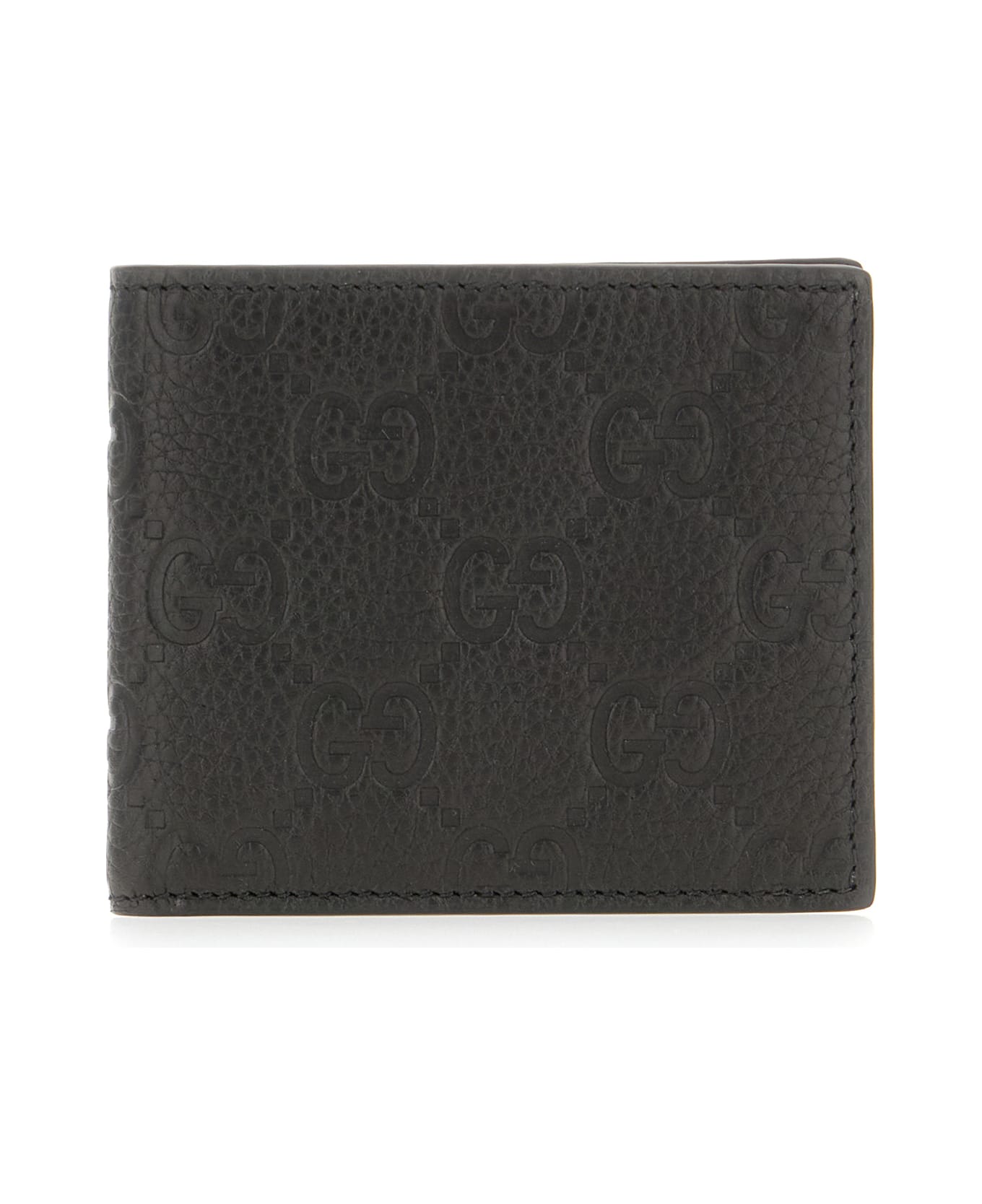 Gucci Black Leather Wallet - BLACK
