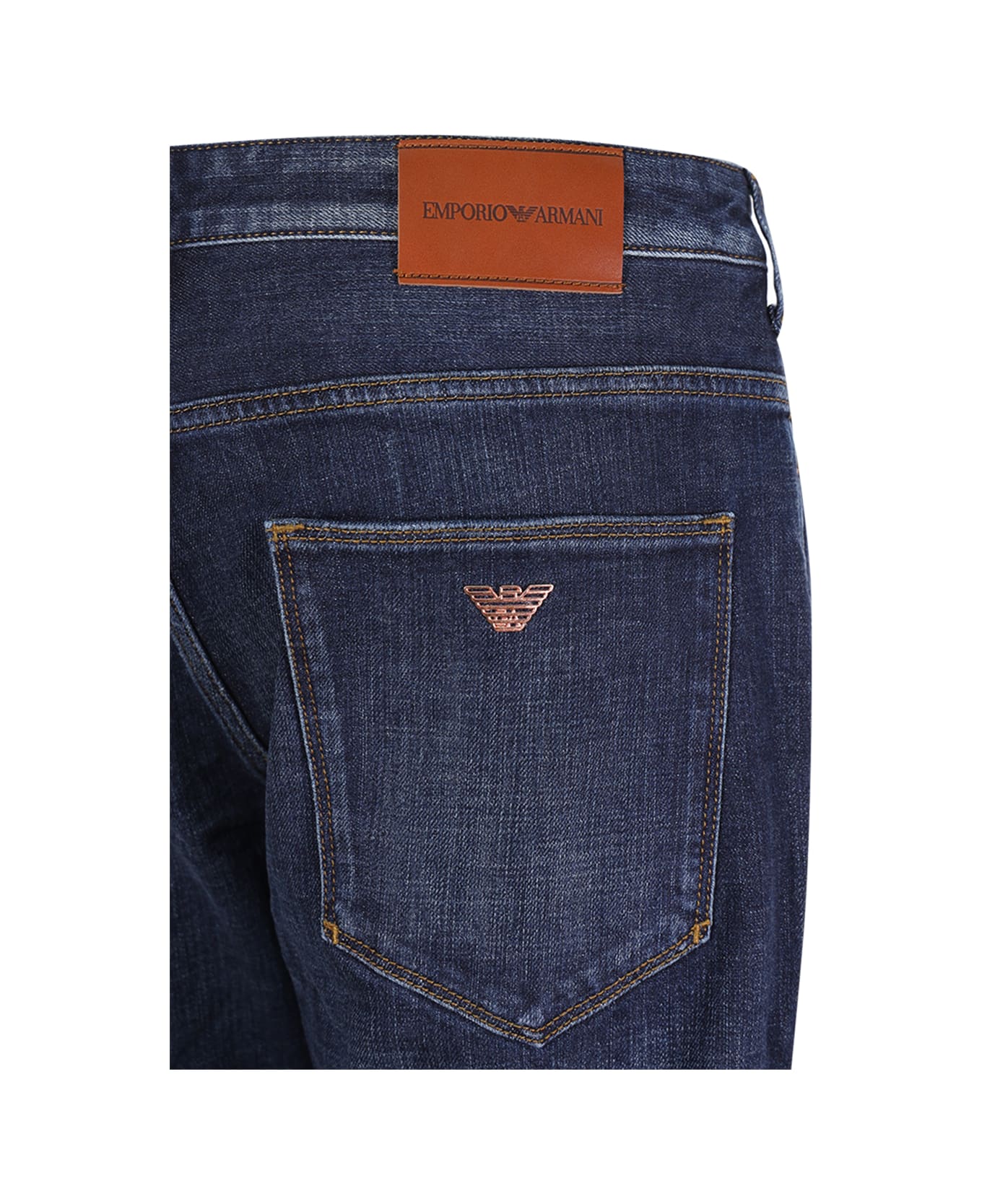 Emporio Armani 'j06' Slim Fit Jeans - Denim