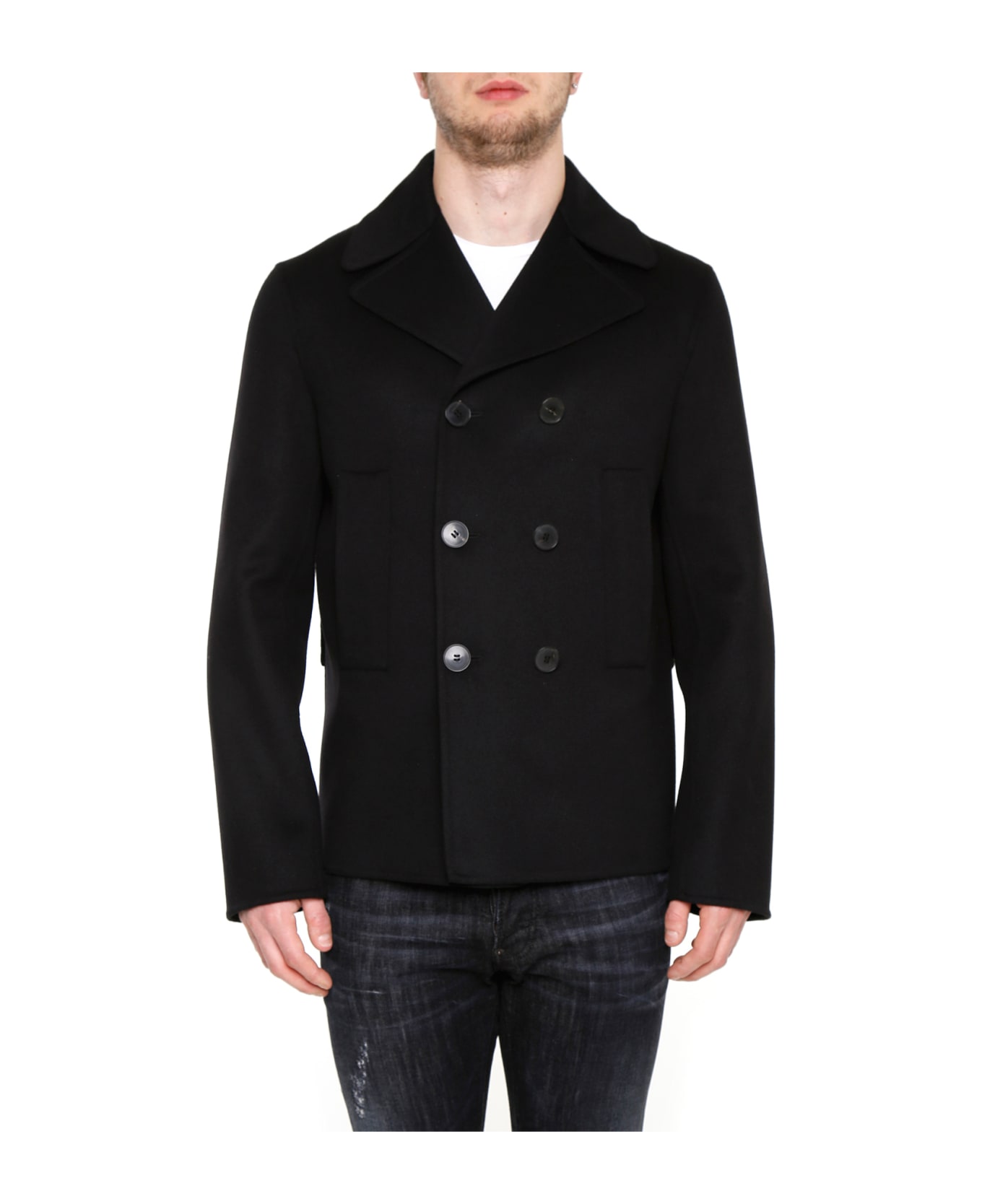 Valentino Pea Coat | italist