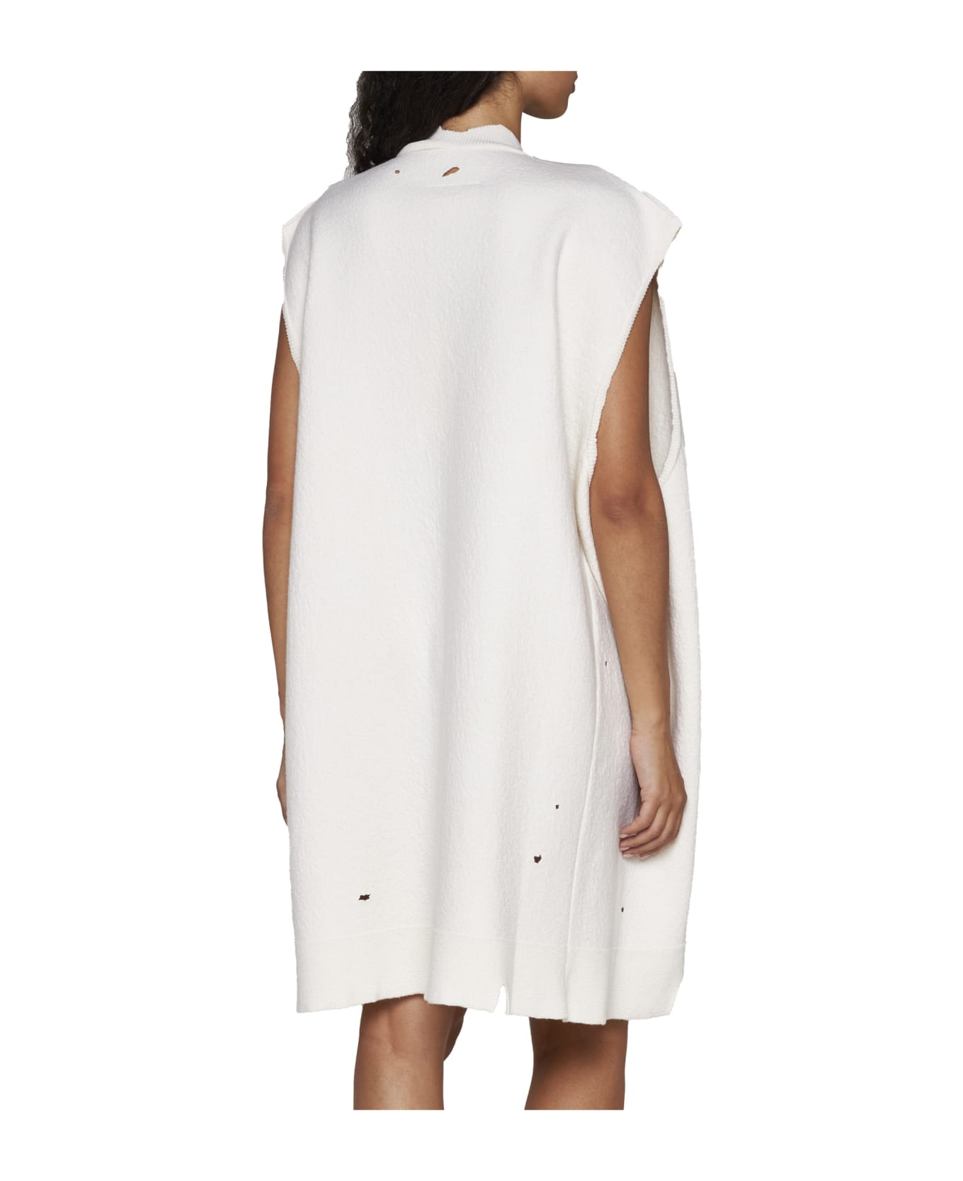 MM6 Maison Margiela Vest Dress - Off white