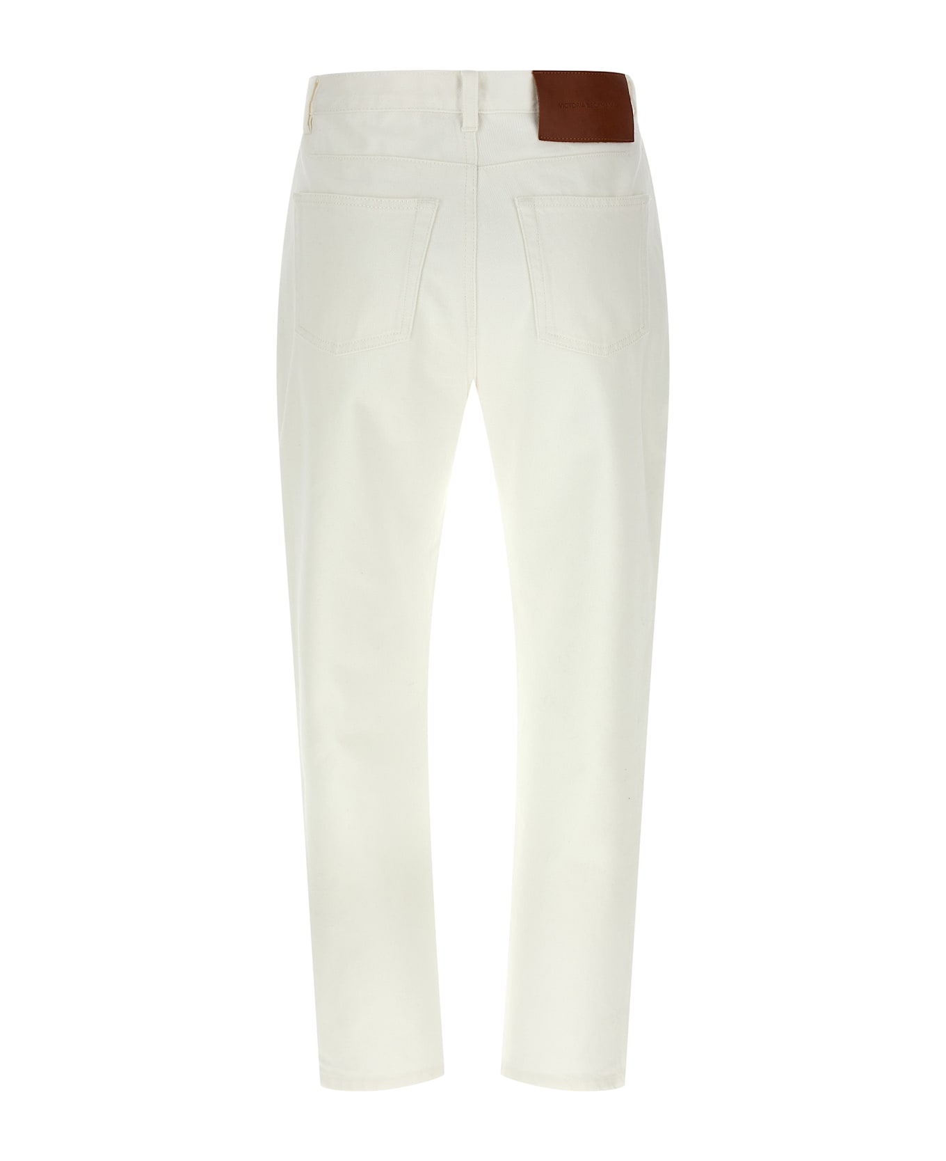 Victoria Beckham High Waist Jeans - White
