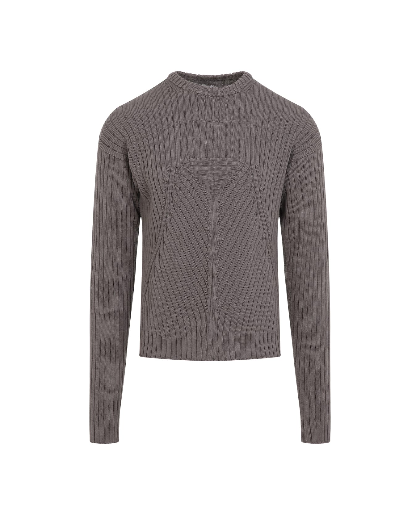 Rick Owens Round Neck Sweater - Dust