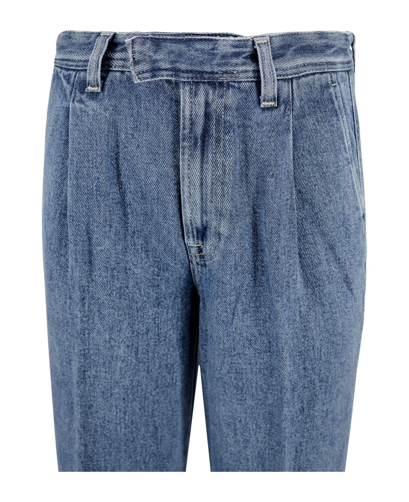 7 For All Mankind Pleated Jeans