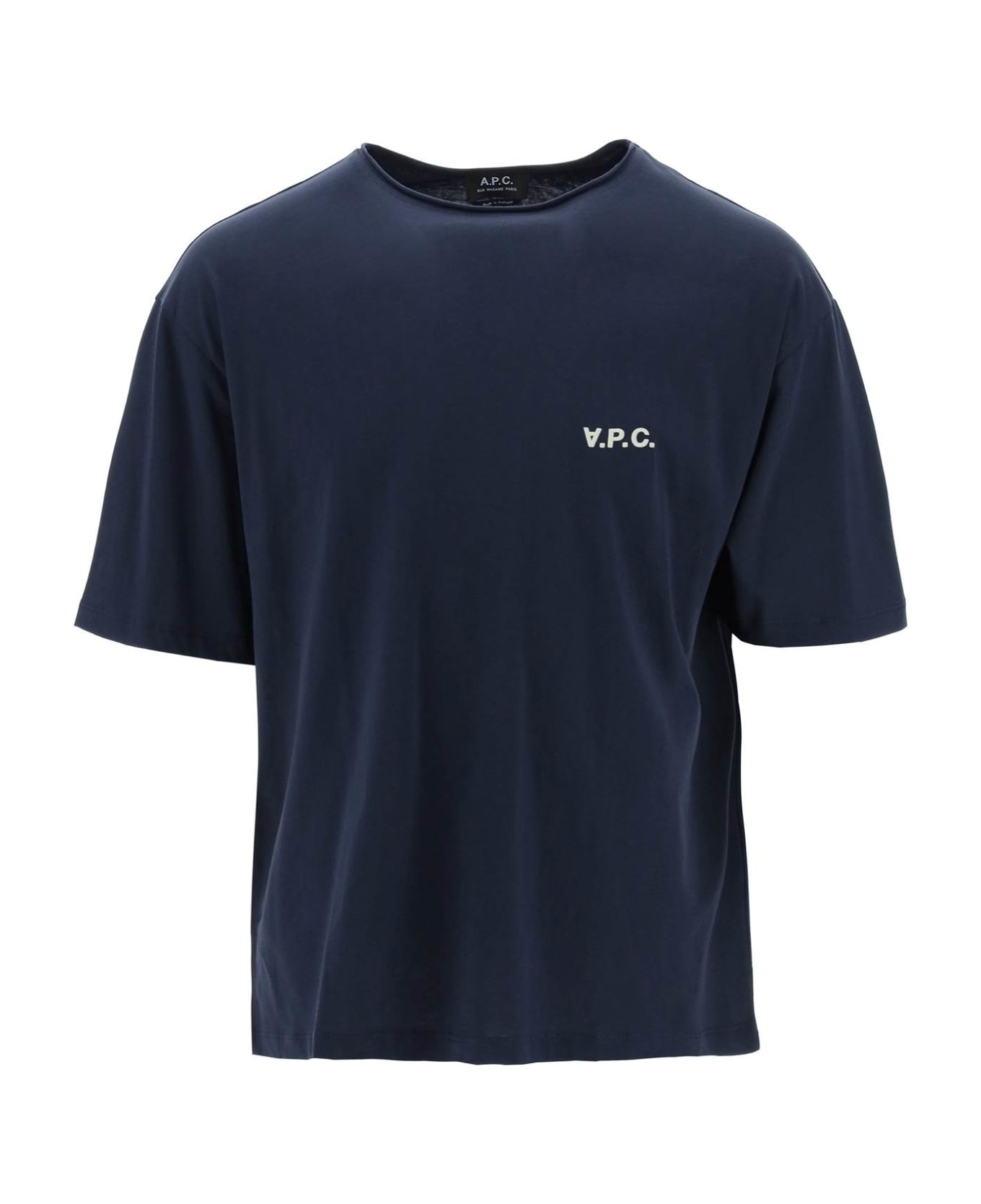 A.P.C. Jeremy T-shirt - DARK NAVY (Blue) シャツ