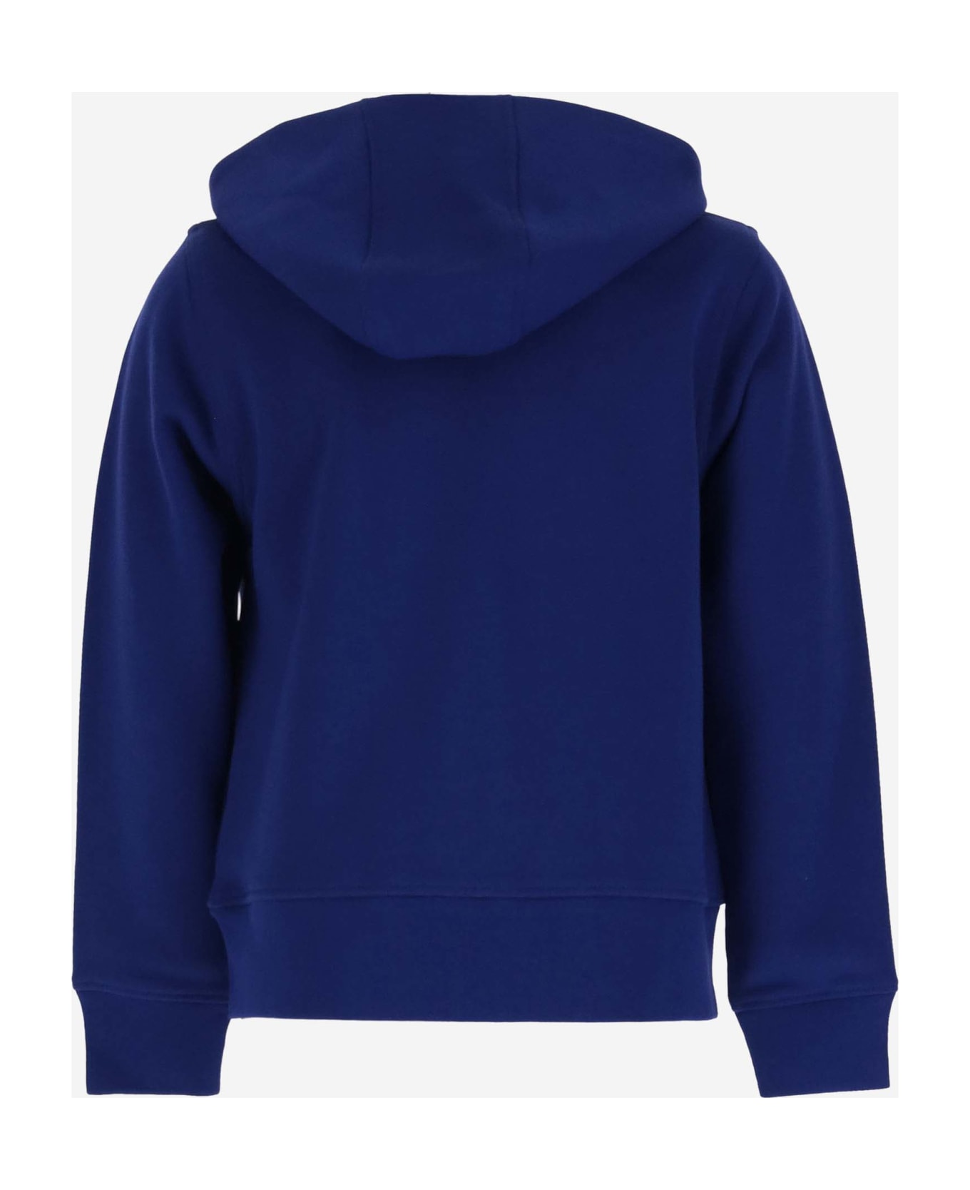Burberry Cotton Logo Sweatshirt - Blue