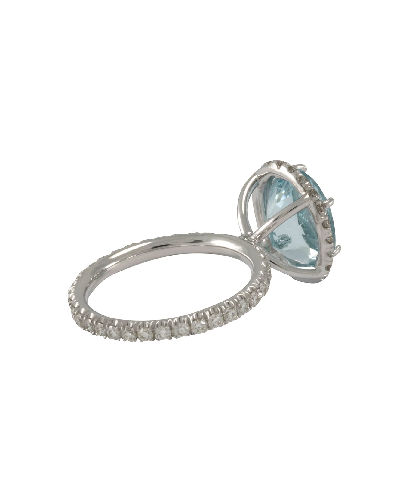 Lo Spazio Jewelry Lo Spazio Aqua Lucente Ring(V) - Sky_Blue