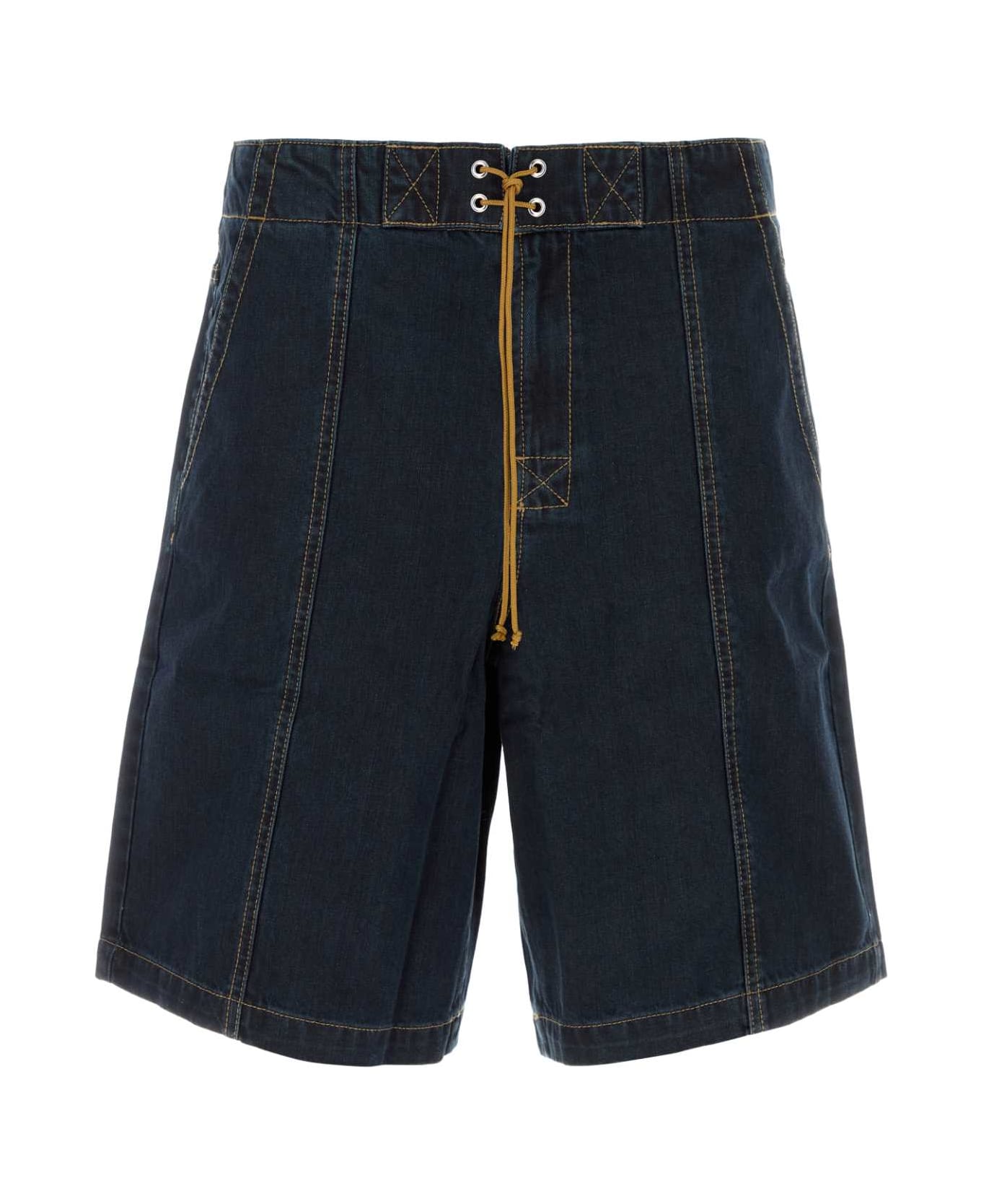 Gimaguas Denim Lewis Bermuda Shorts - NAVY