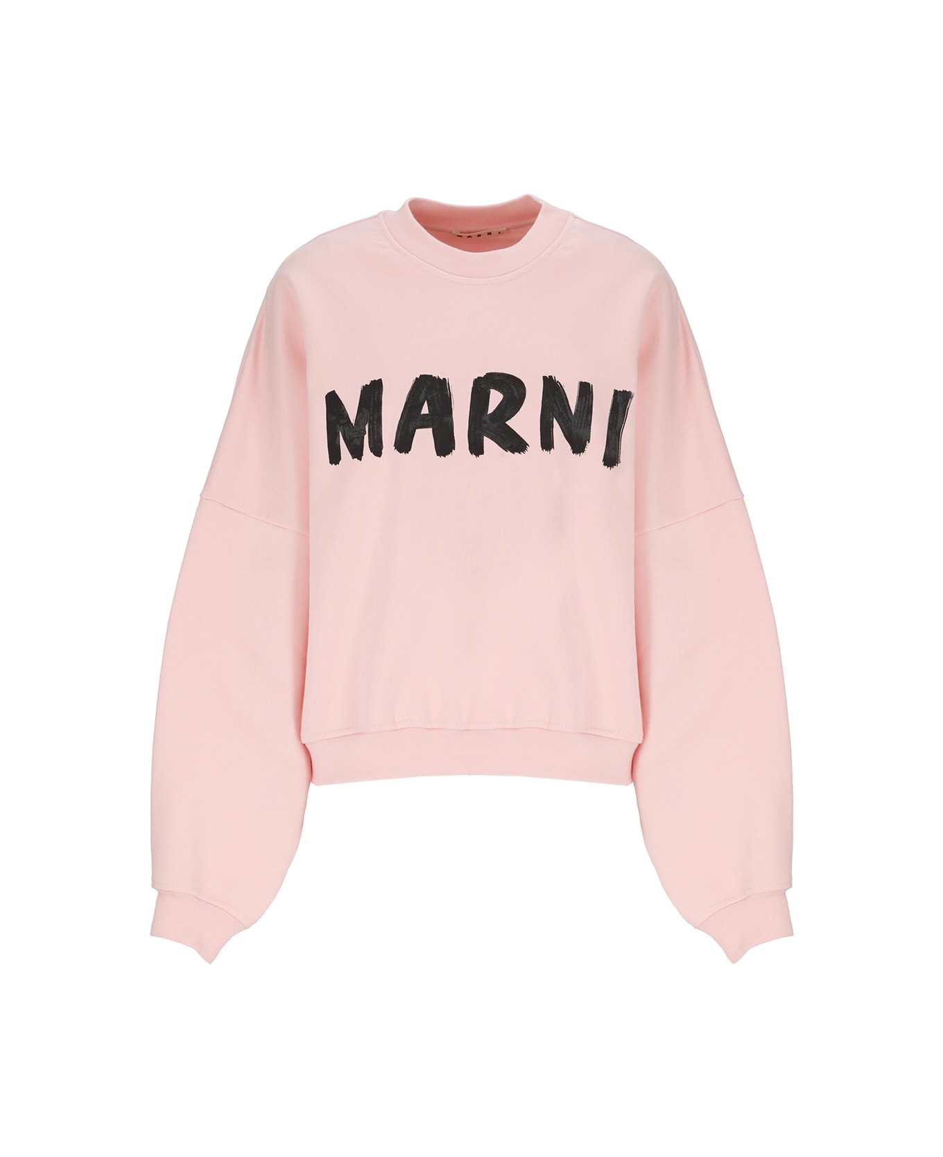 Marni Logo Crewneck Sweatshirt - Pink